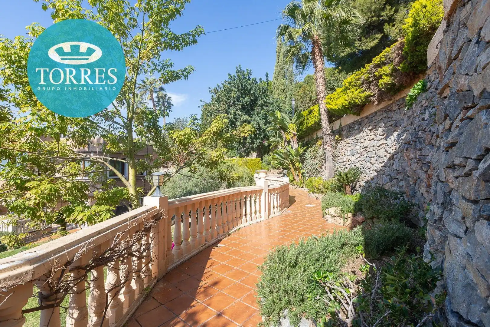 Jardín de Casa o chalet en venta en Málaga con Aire acondicionado, Calefacción y Jardín privado