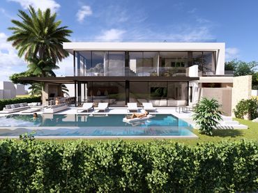 Villa con piscina in vendita a Cala Blanca