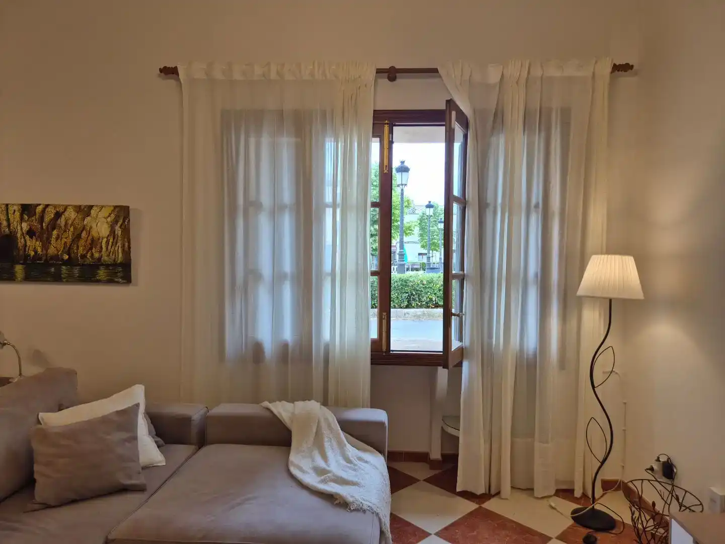 Dormitori de Casa adosada de lloguer en Ariany amb Aire condicionat, Jardí privat i Traster