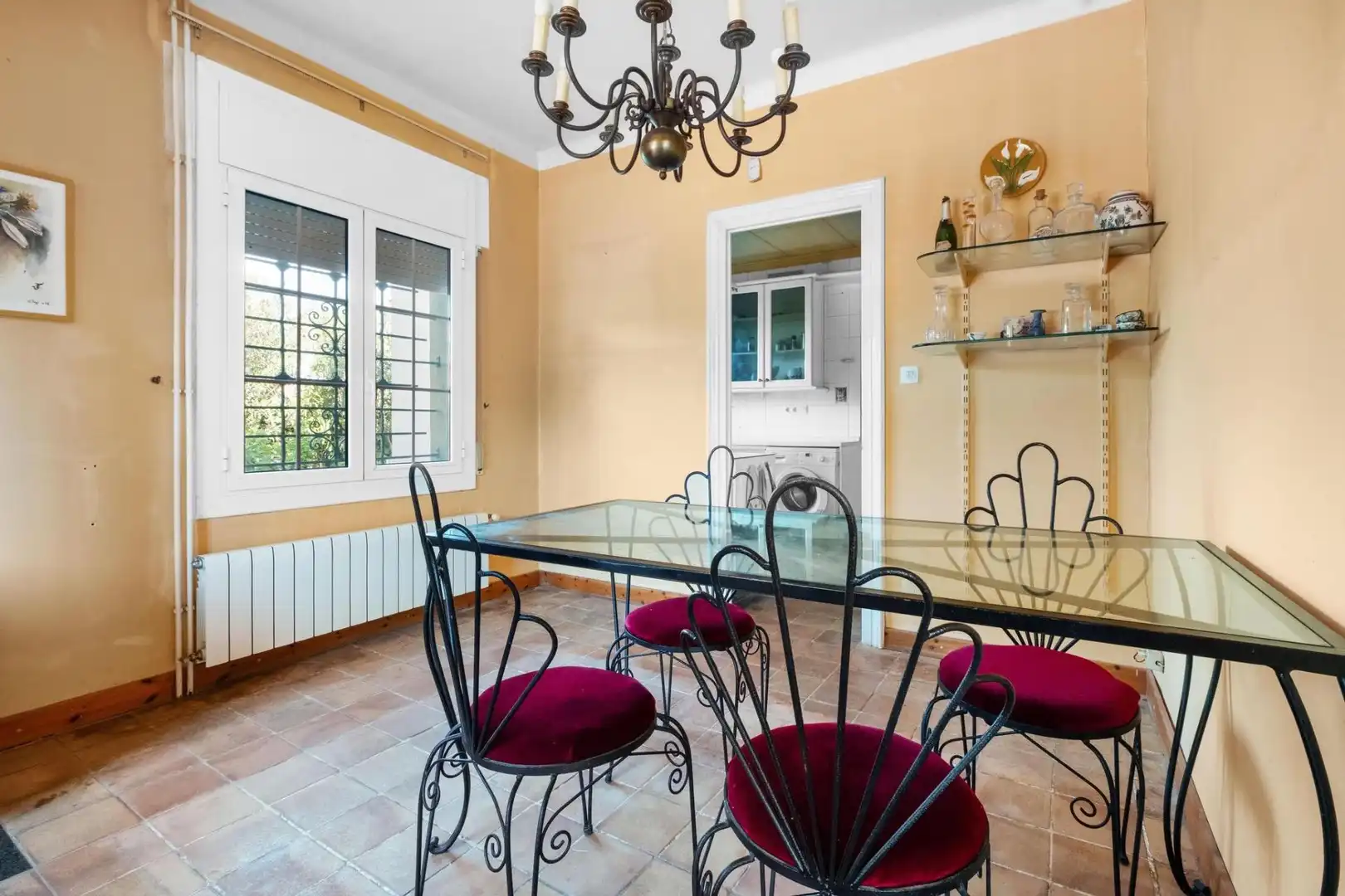 Dining room of Houses for sale in Sant Pere Pescador  with Air Conditioner, Heating and Private garden