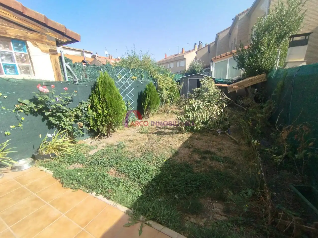 Jardín de Casa adosada en venta en Quintanilla Vivar, Burgos