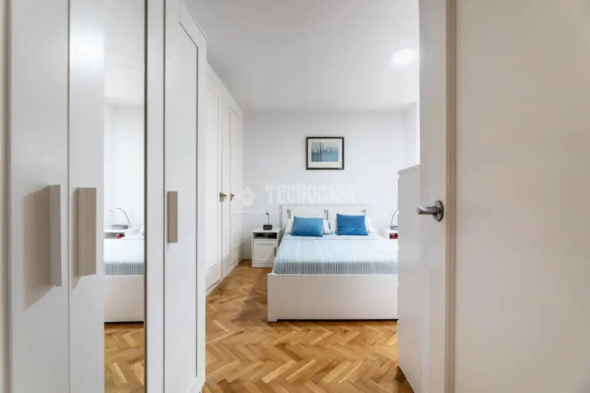 Schlafzimmer von Wohnung zum Verkauf in Las Rozas de Madrid mit Klimaanlage, Heizung und Terrasse
