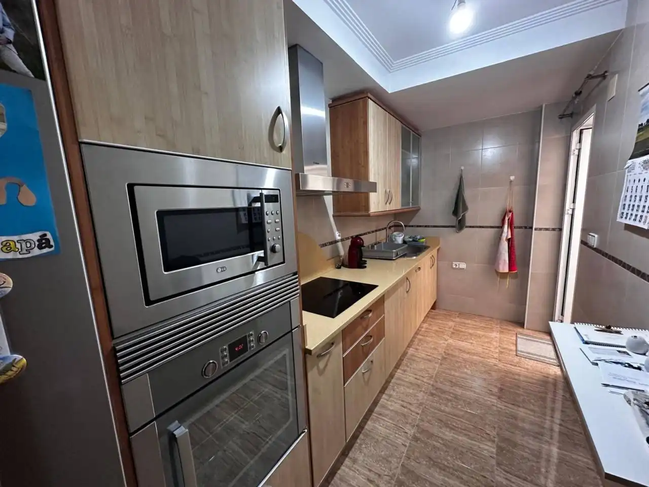 Küche von Wohnung zum Verkauf in Las Torres de Cotillas mit Klimaanlage, Abstellraum und Möbliert