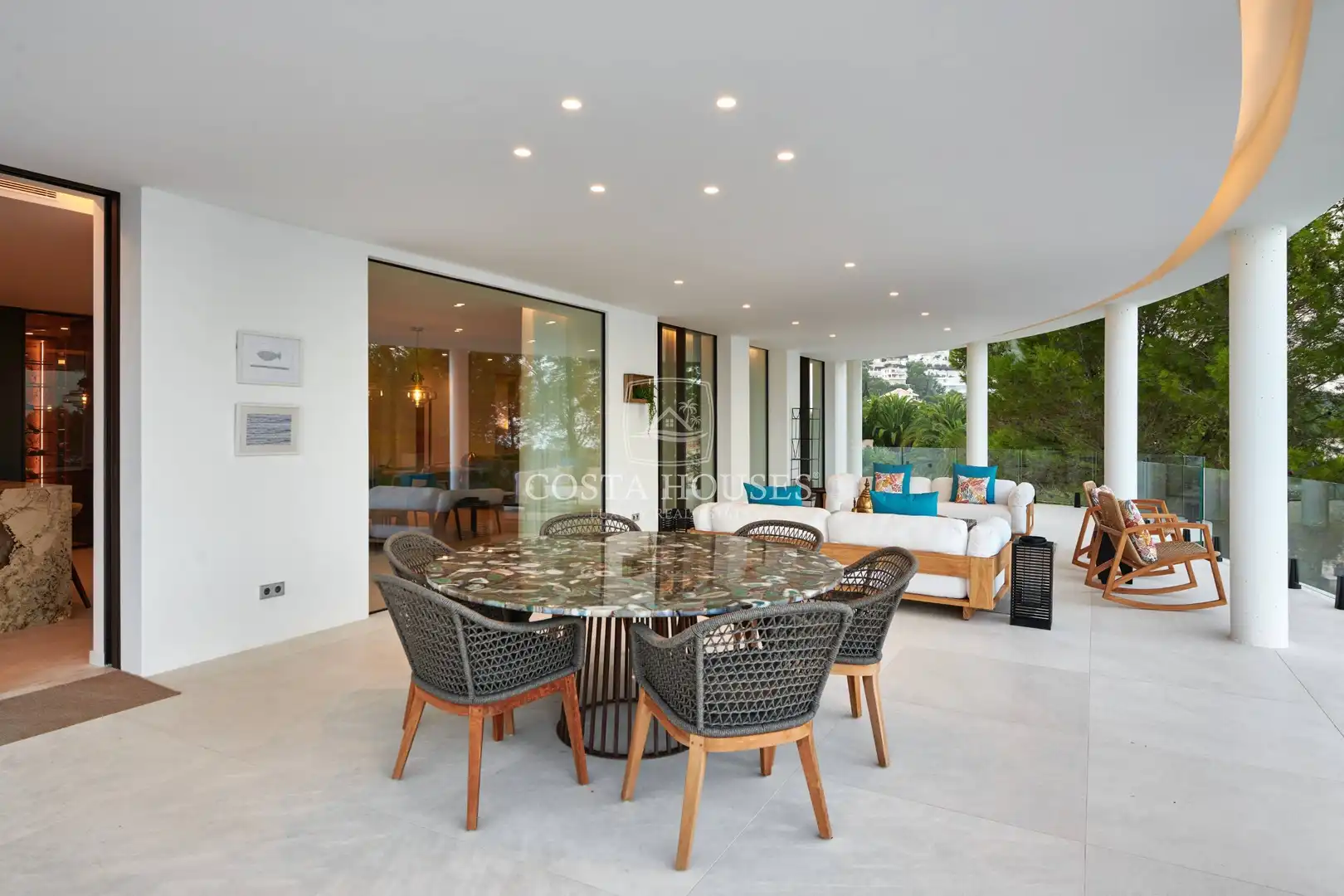 Terrace of Houses for sale in Jávea / Xàbia  with Air Conditioner, Private garden and Terrace