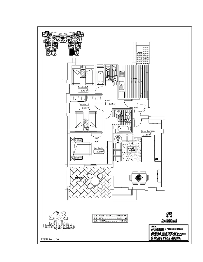 Flat for sale in Avenida del Sol, 98, Zona Centro Comercial Torrequebrada