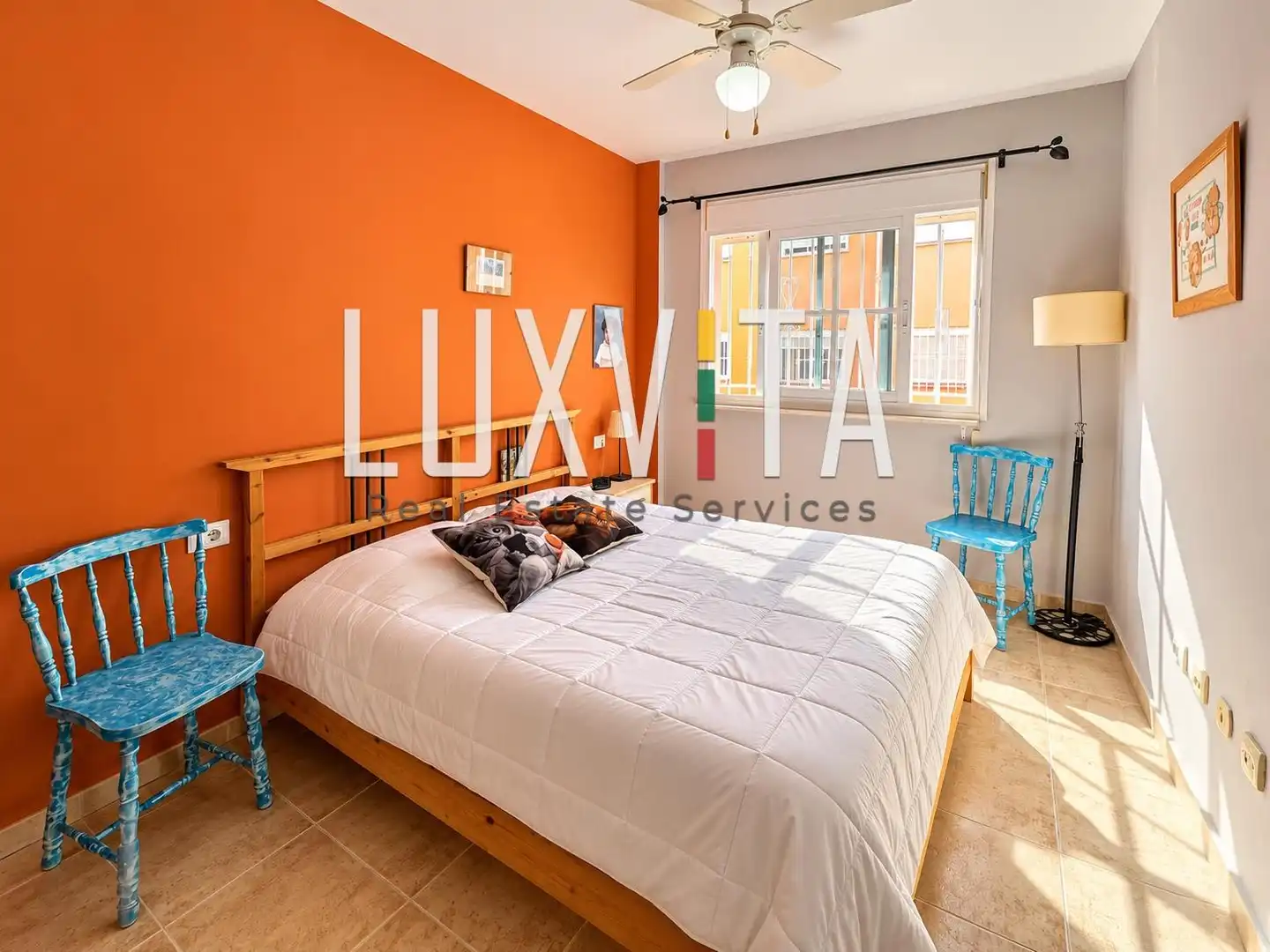 Bedroom of Flat for sale in Las Rosas