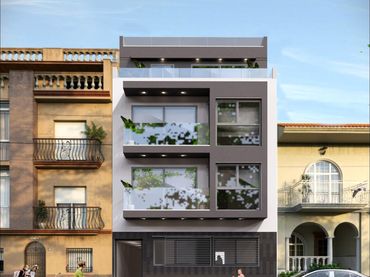Appartement compact avec balcon à vendre à Calle Fucsia 9