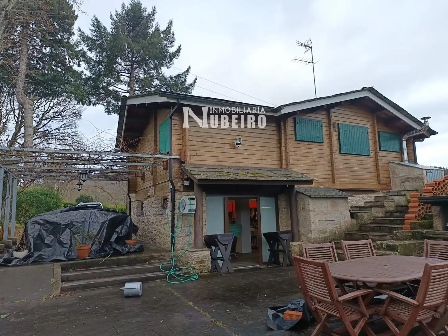 Vista exterior de Casa o chalet en venta en Lugo