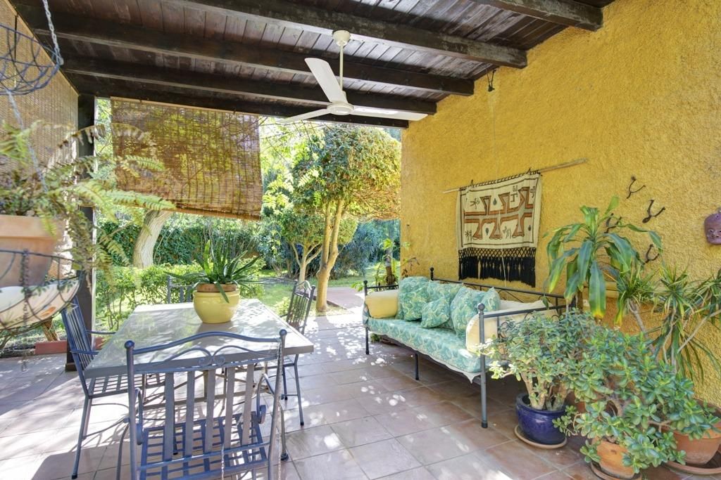 Terrassa de Casa o xalet en venda en Marbella amb Jardí privat, Terrassa i Piscina