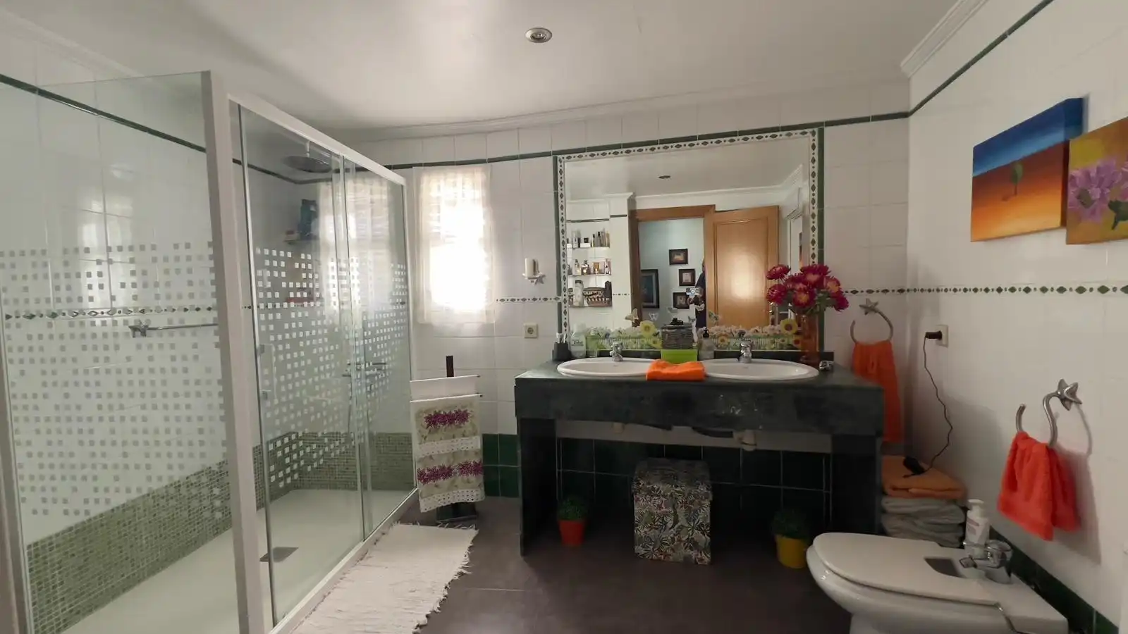 Baño de Casa o chalet en venta en Aldaia con Aire acondicionado, Jardín privado y Terraza