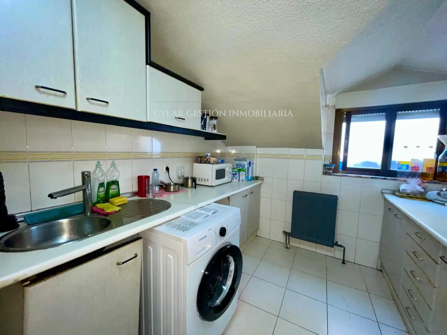 Kitchen of Attic for sale in Salamanca  with Heating, Terrace and Balcony