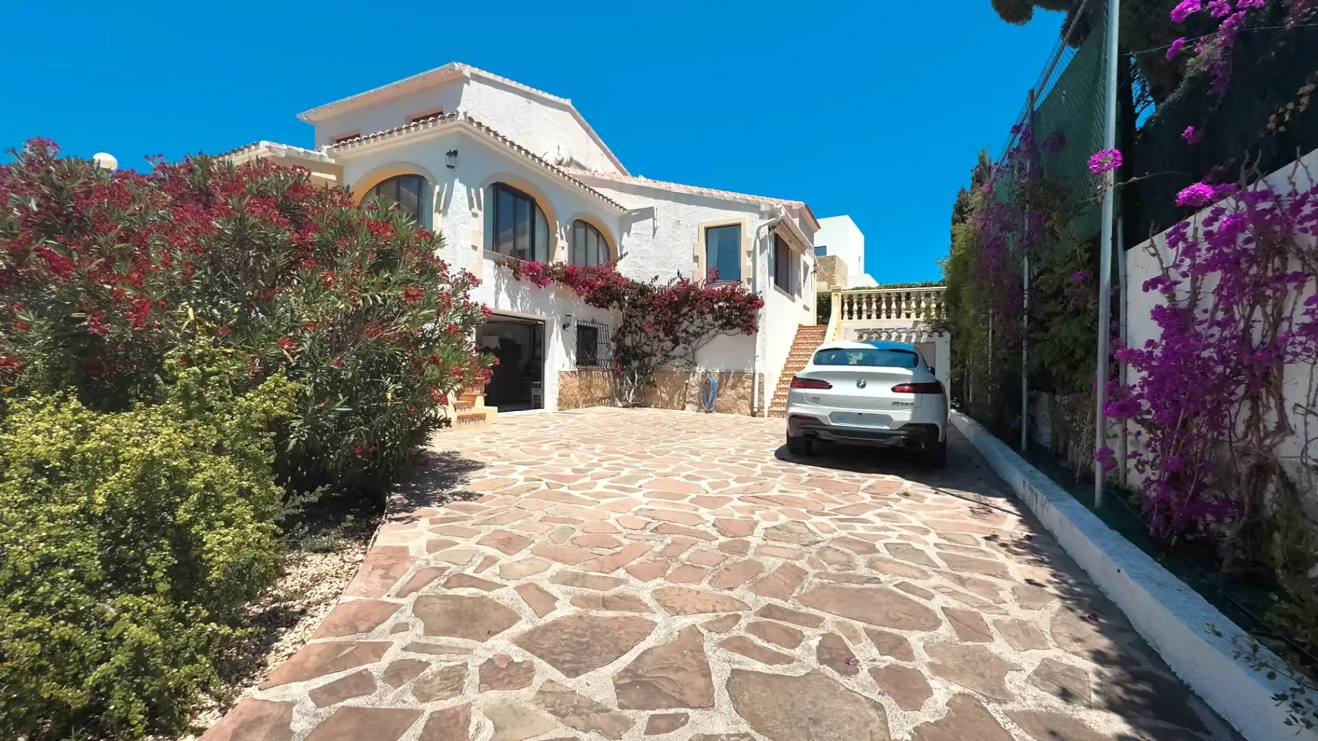 Exterior view of Houses for sale in Jávea / Xàbia  with Air Conditioner, Heating and Private garden