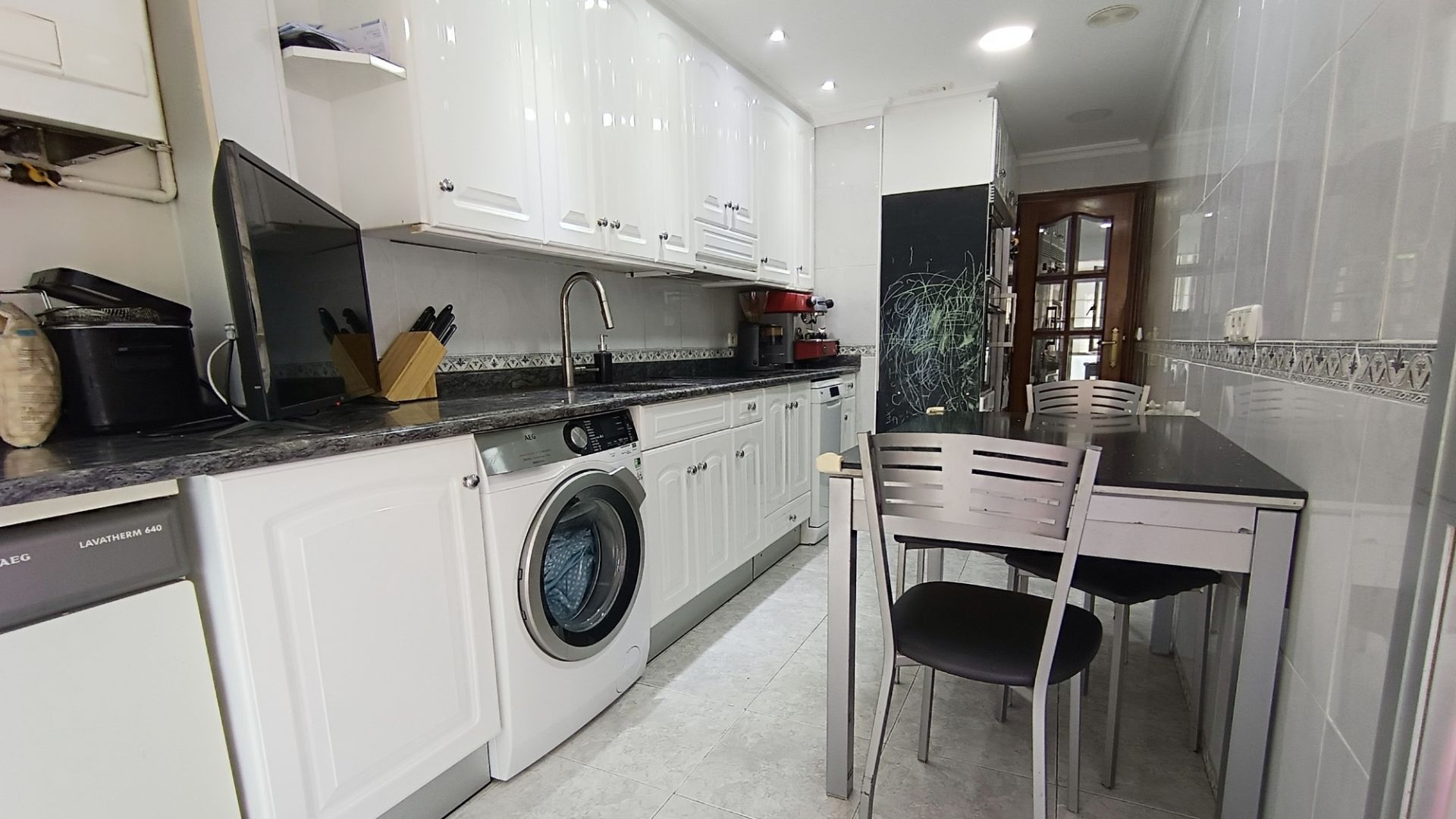 Kitchen of Flat for sale in Pasaia  with Heating, Terrace and Storage room