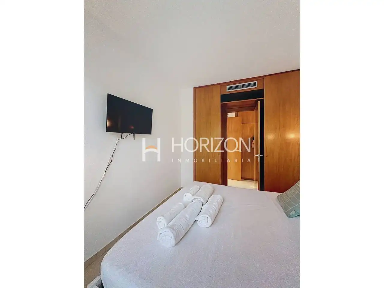 Schlafzimmer von Wohnung zum Verkauf in Barcelona mit Klimaanlage, Heizung und Möbliert