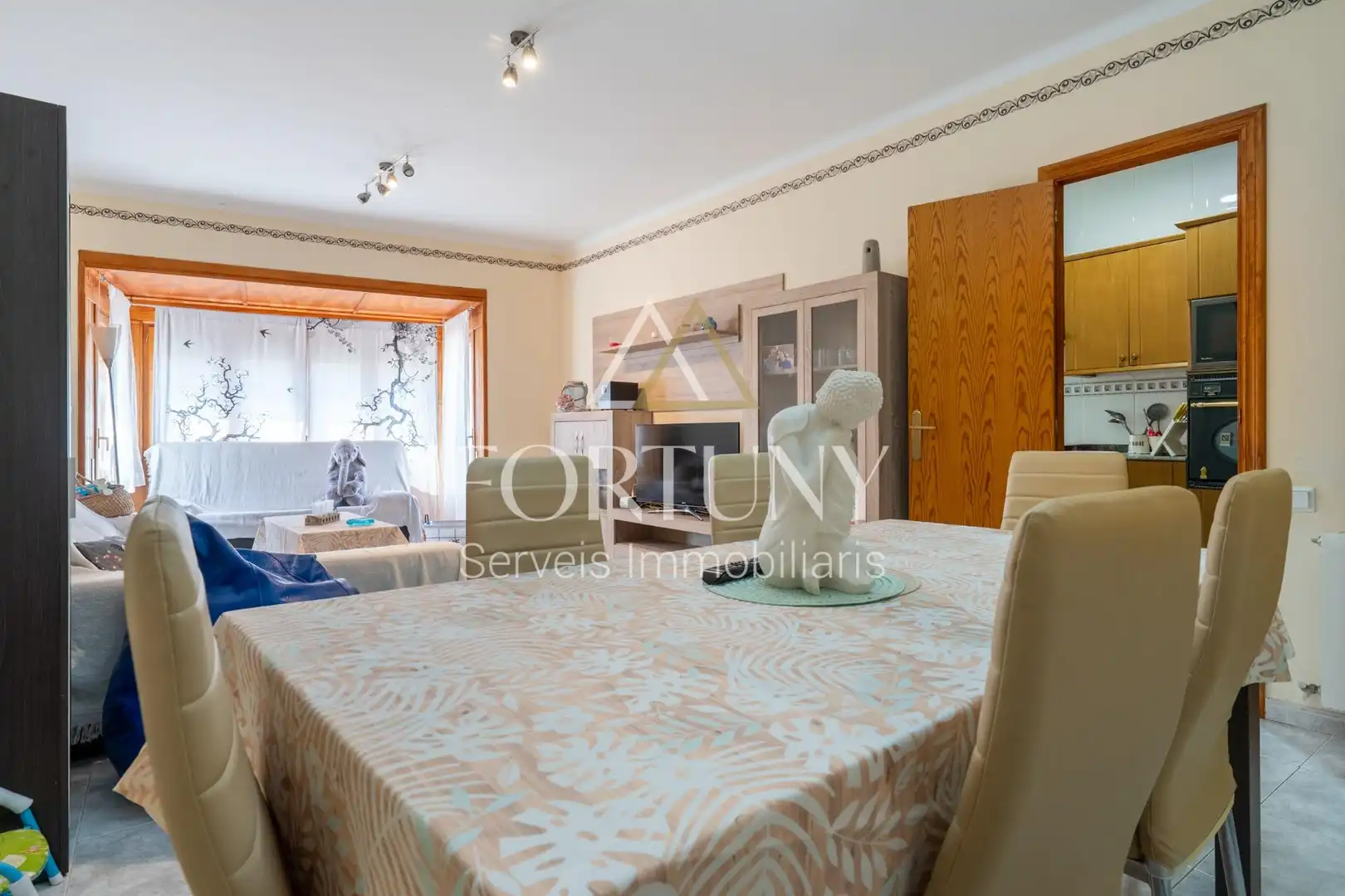 Sala de estar de Casa o chalet en venta en Benissanet con Terraza