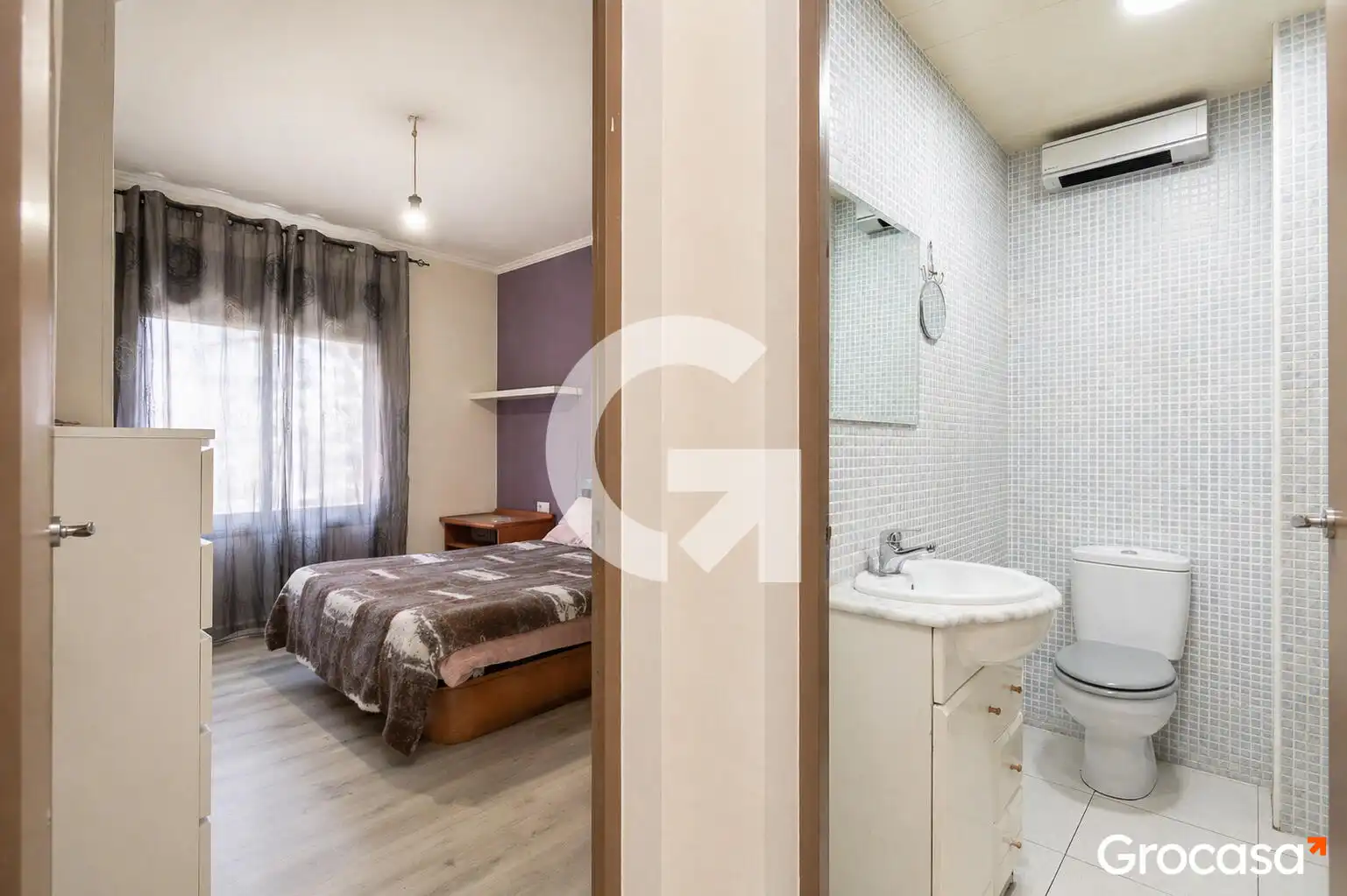 Bedroom of Flat for sale in Castelldefels  with Oven and Balcony
