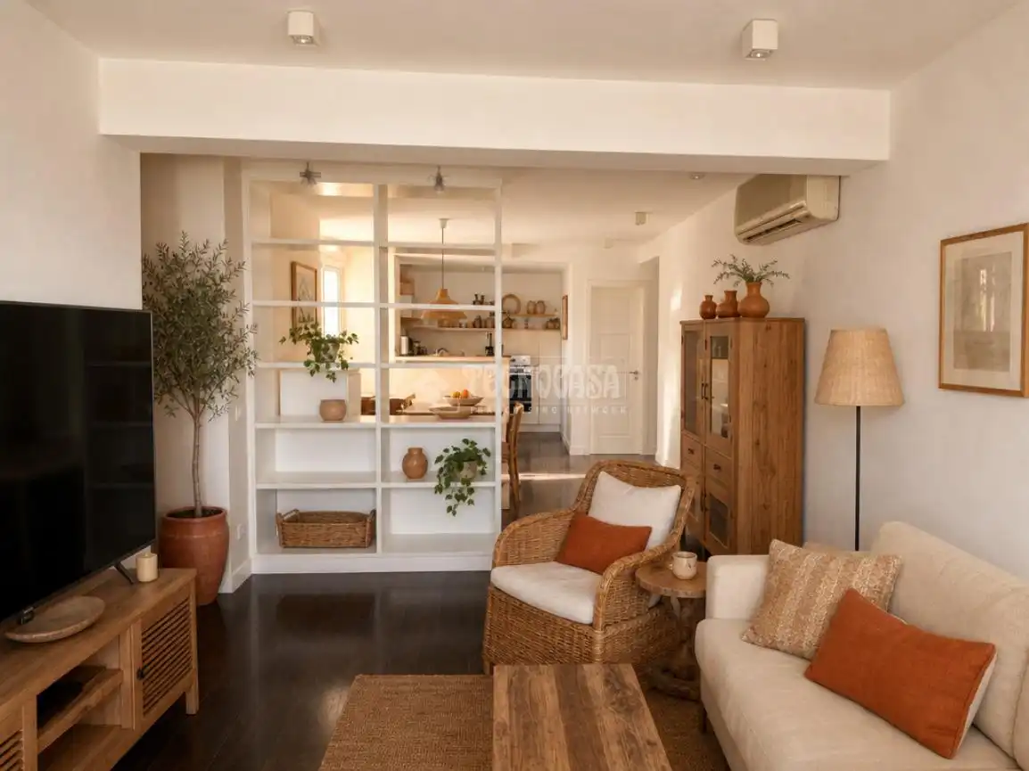 Living room of Attic for sale in Madrid  with Air Conditioner, Heating and Terrace