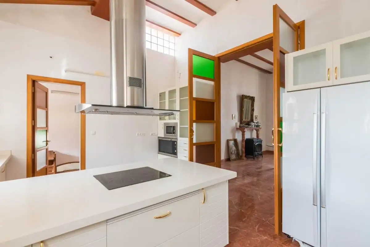 Cuina de Casa o xalet en venda en Mula amb Calefacció, Jardí privat i Terrassa