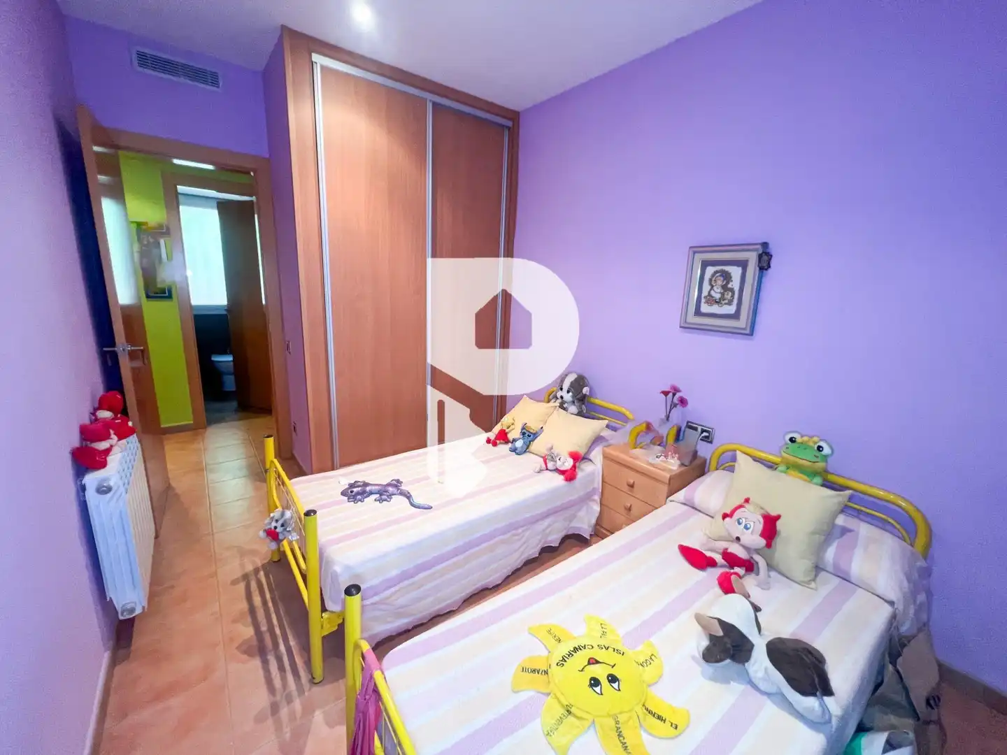 Dormitori de Casa o xalet en venda en Vallirana amb Aire condicionat, Calefacció i Jardí privat
