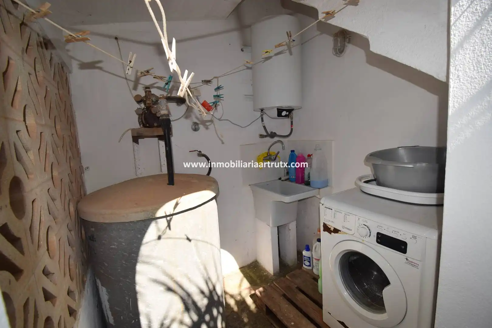 Cuina de Casa o xalet en venda en Ciutadella de Menorca amb Jardí privat, Terrassa i Traster