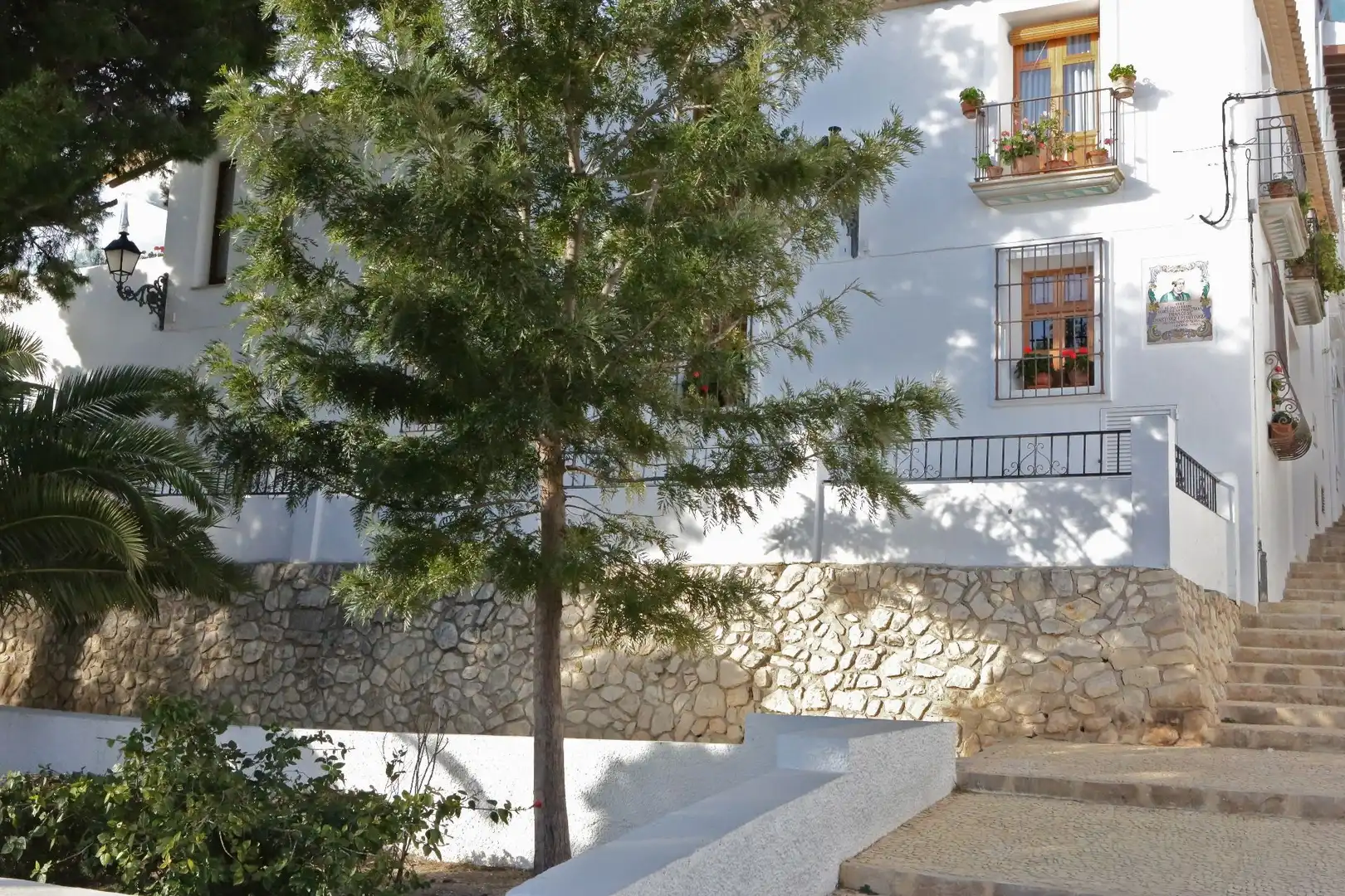Außenansicht von Country house zum Verkauf in Altea mit Klimaanlage, Abstellraum und Schwimmbad