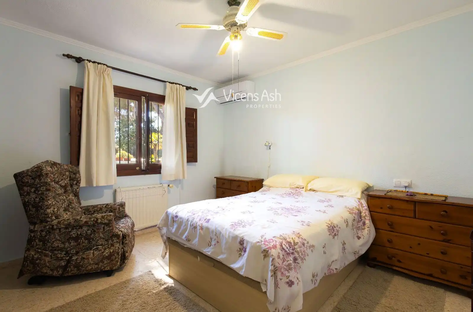 Bedroom of Houses for sale in Jávea / Xàbia  with Air Conditioner, Heating and Terrace