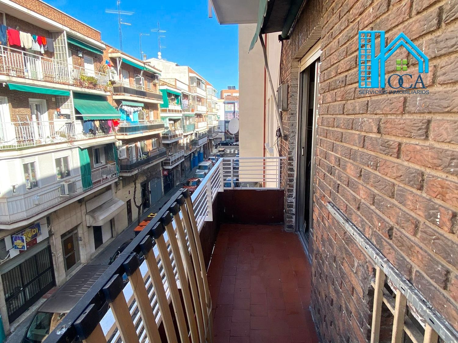 Balcony of Flat for sale in  Madrid Capital  with Air Conditioner and Terrace