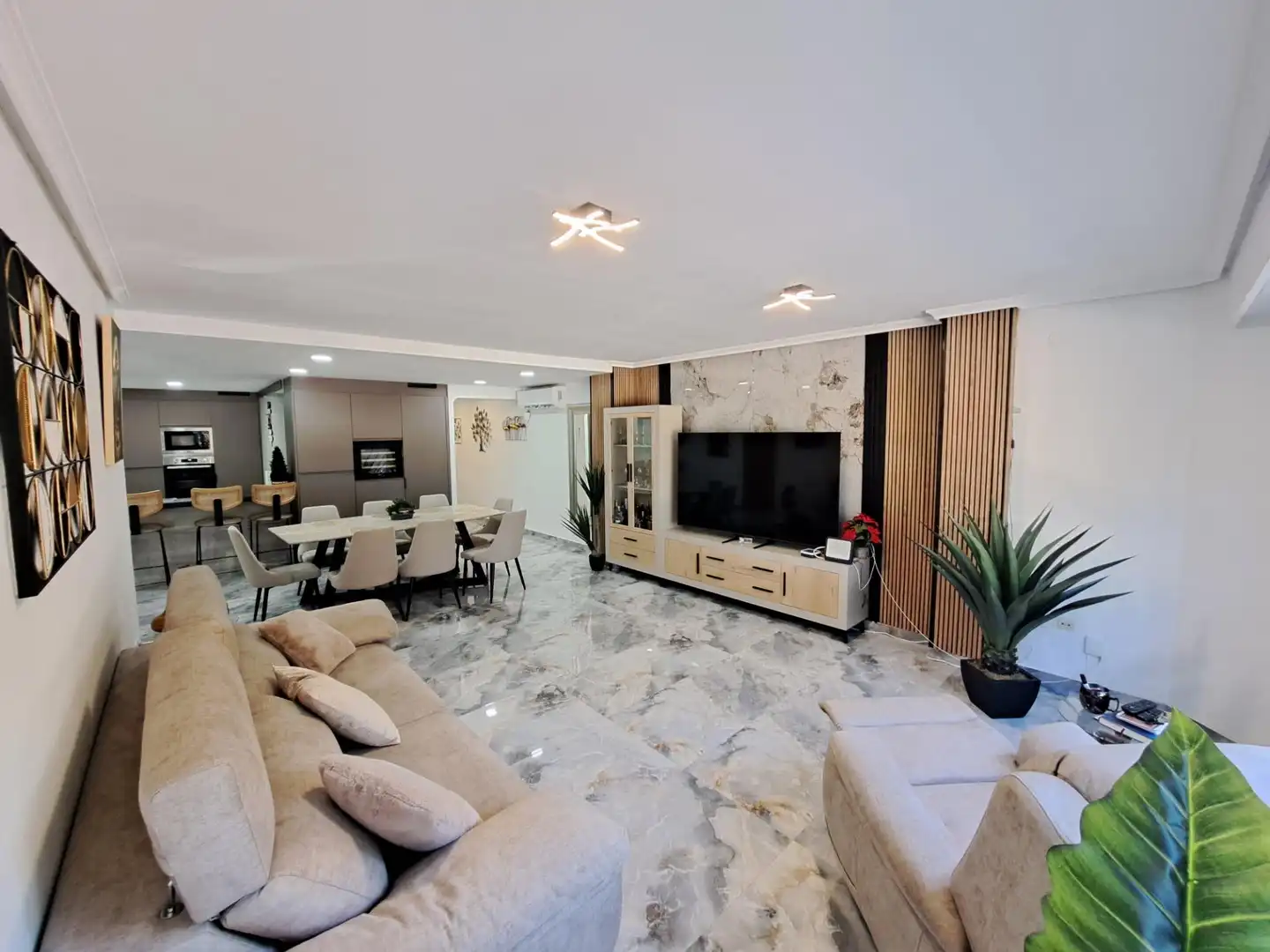 Sala de estar de Piso en venta en Alzira con Aire acondicionado y Terraza