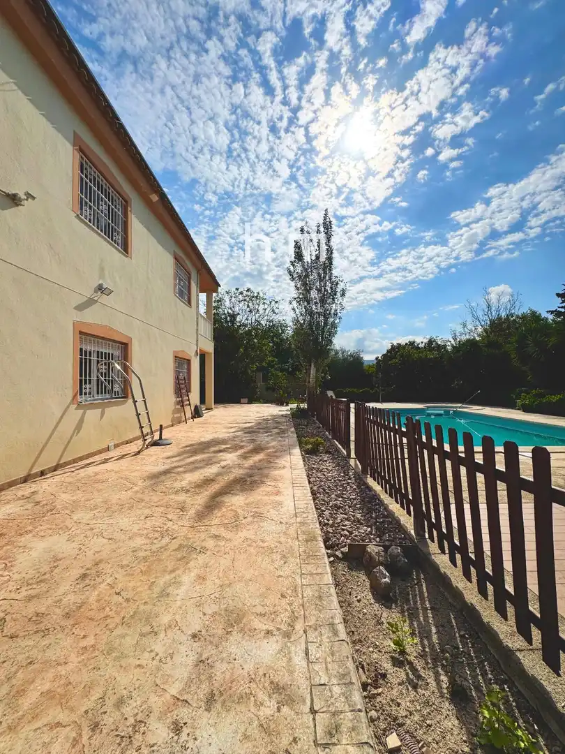 Garden of Houses for sale in Murcia  with Air Conditioner, Parquet flooring and Storage room
