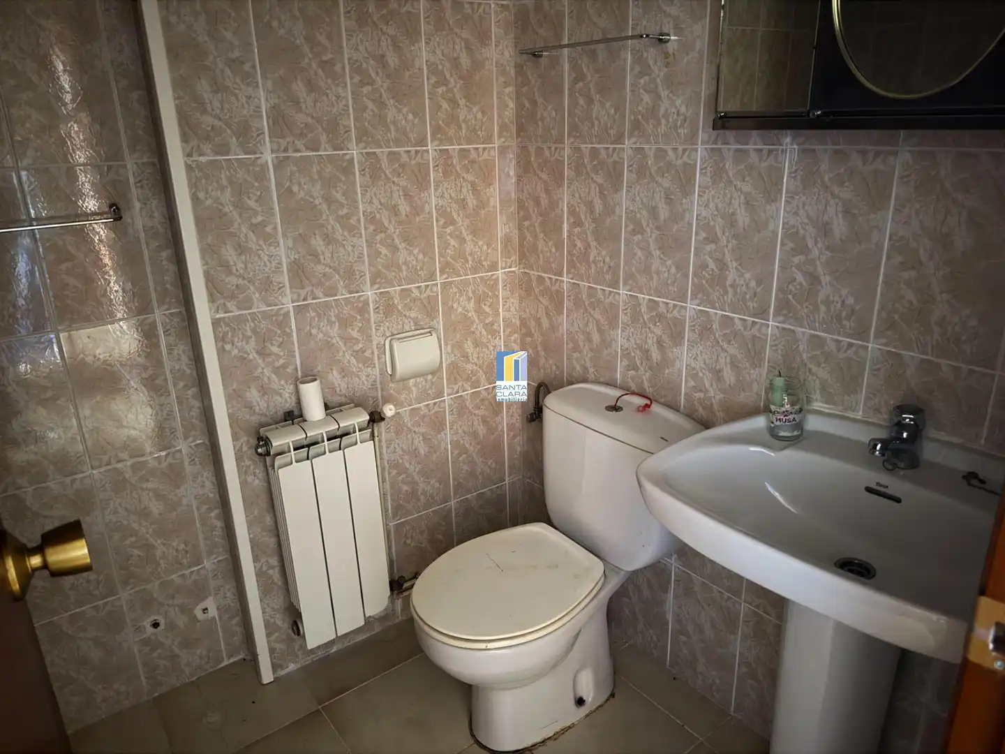 Bathroom of Flat for sale in Zamora Capital   with Heating, Parquet flooring and Terrace
