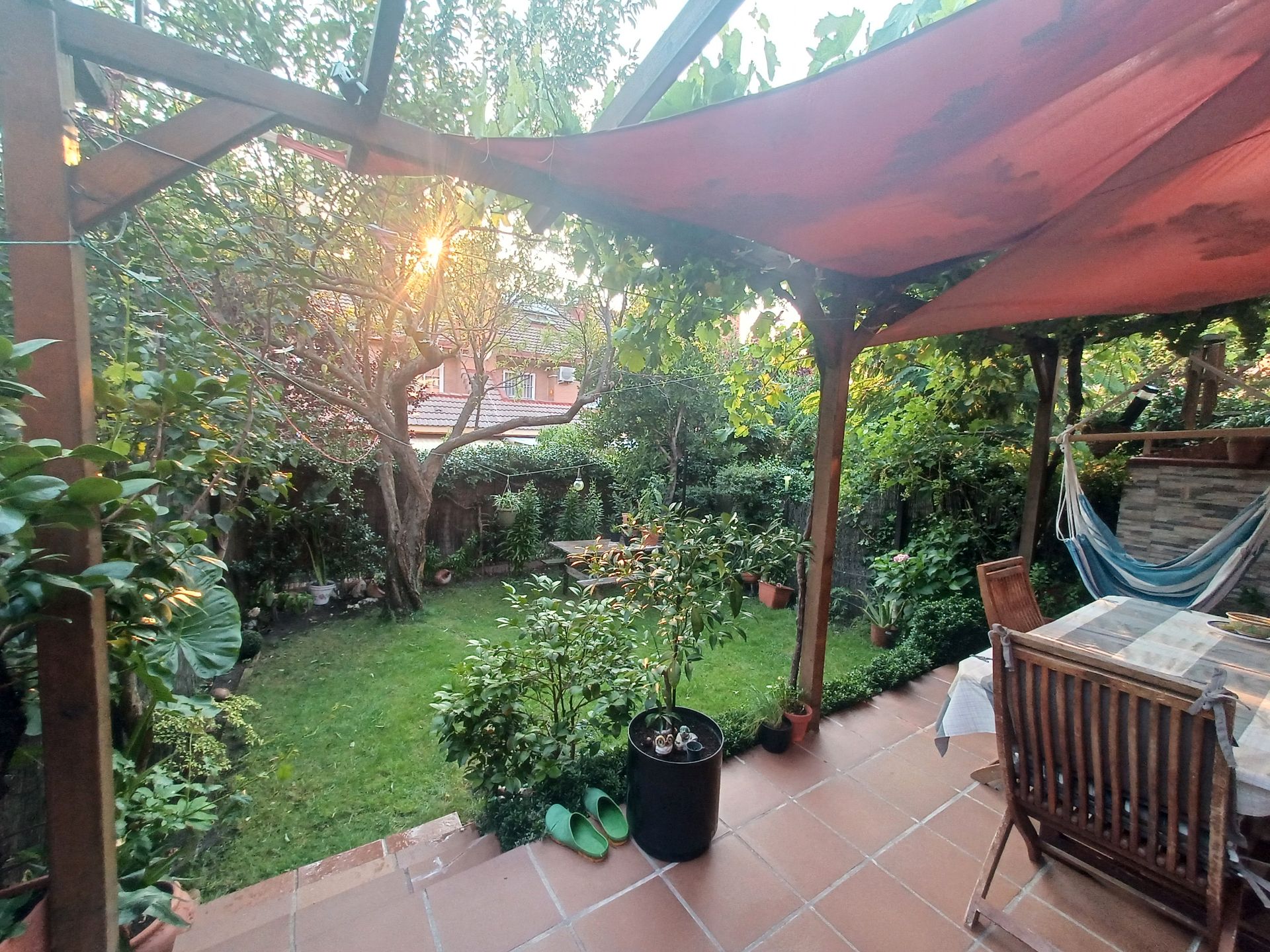 Jardín de Casa o chalet en venta en Collado Villalba con Aire acondicionado, Jardín privado y Terraza
