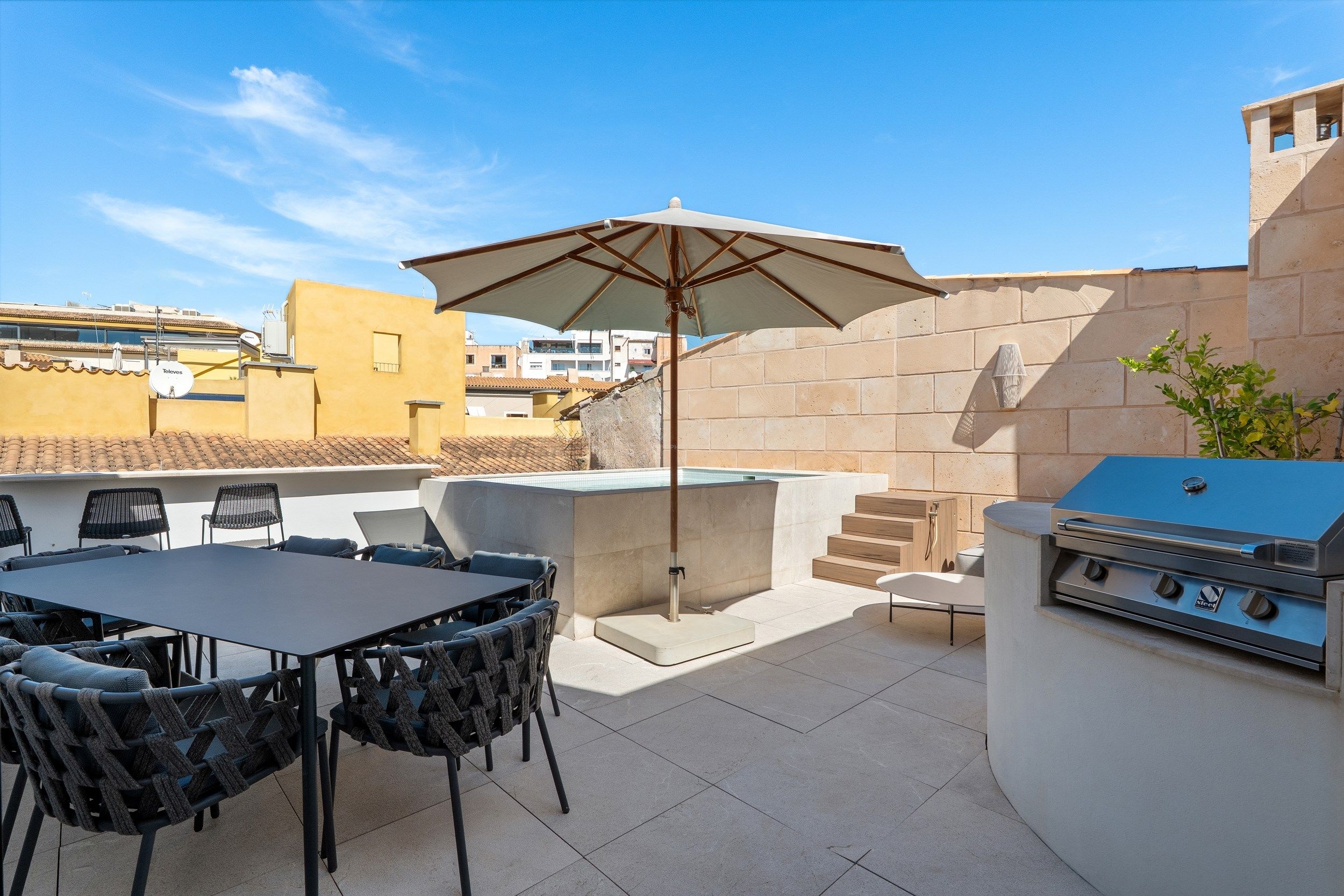Terrassa de Casa adosada en venda en  Palma de Mallorca amb Aire condicionat, Calefacció i Terrassa