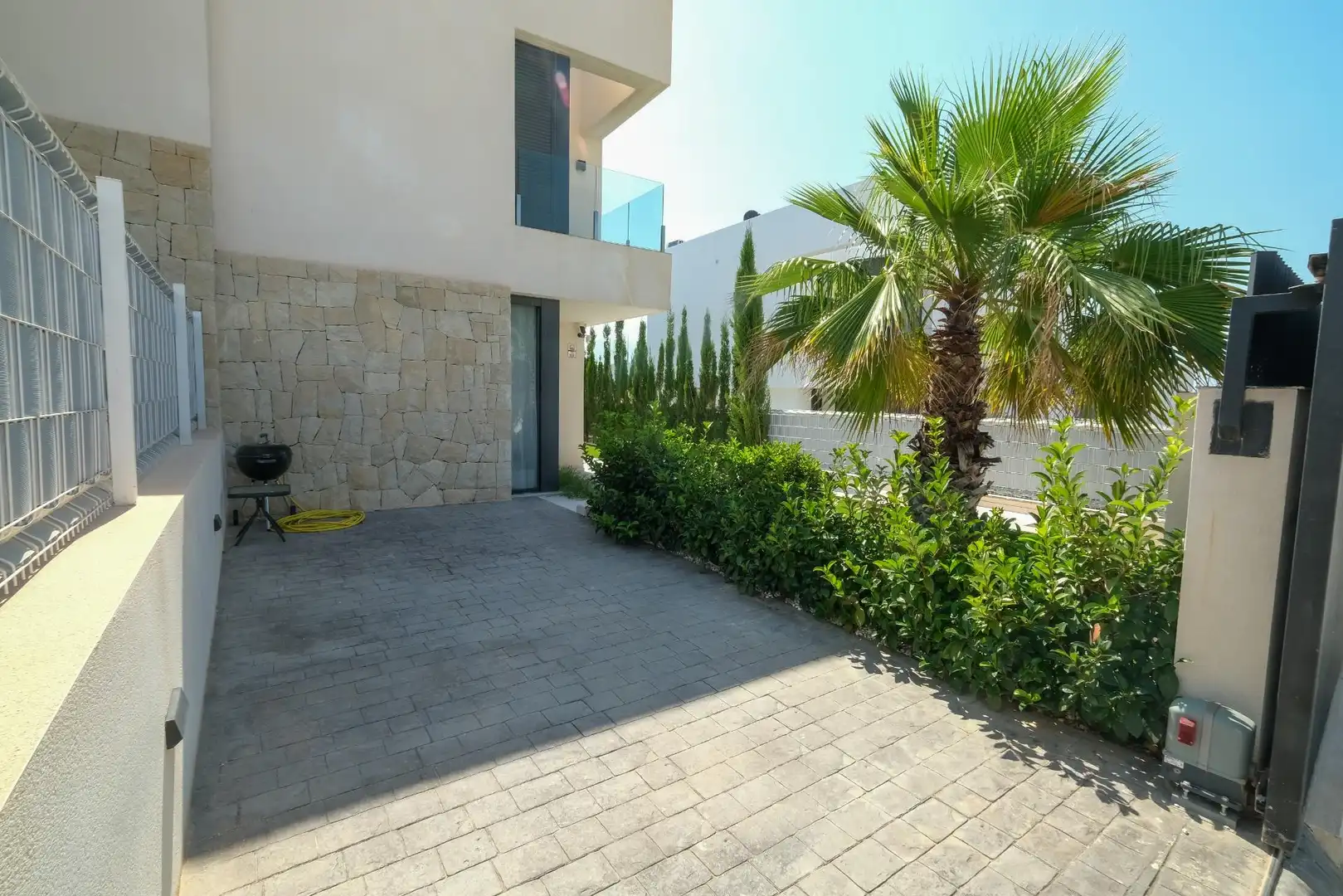 Terraza de Casa o chalet de alquiler en Finestrat con Aire acondicionado, Calefacción y Jardín privado