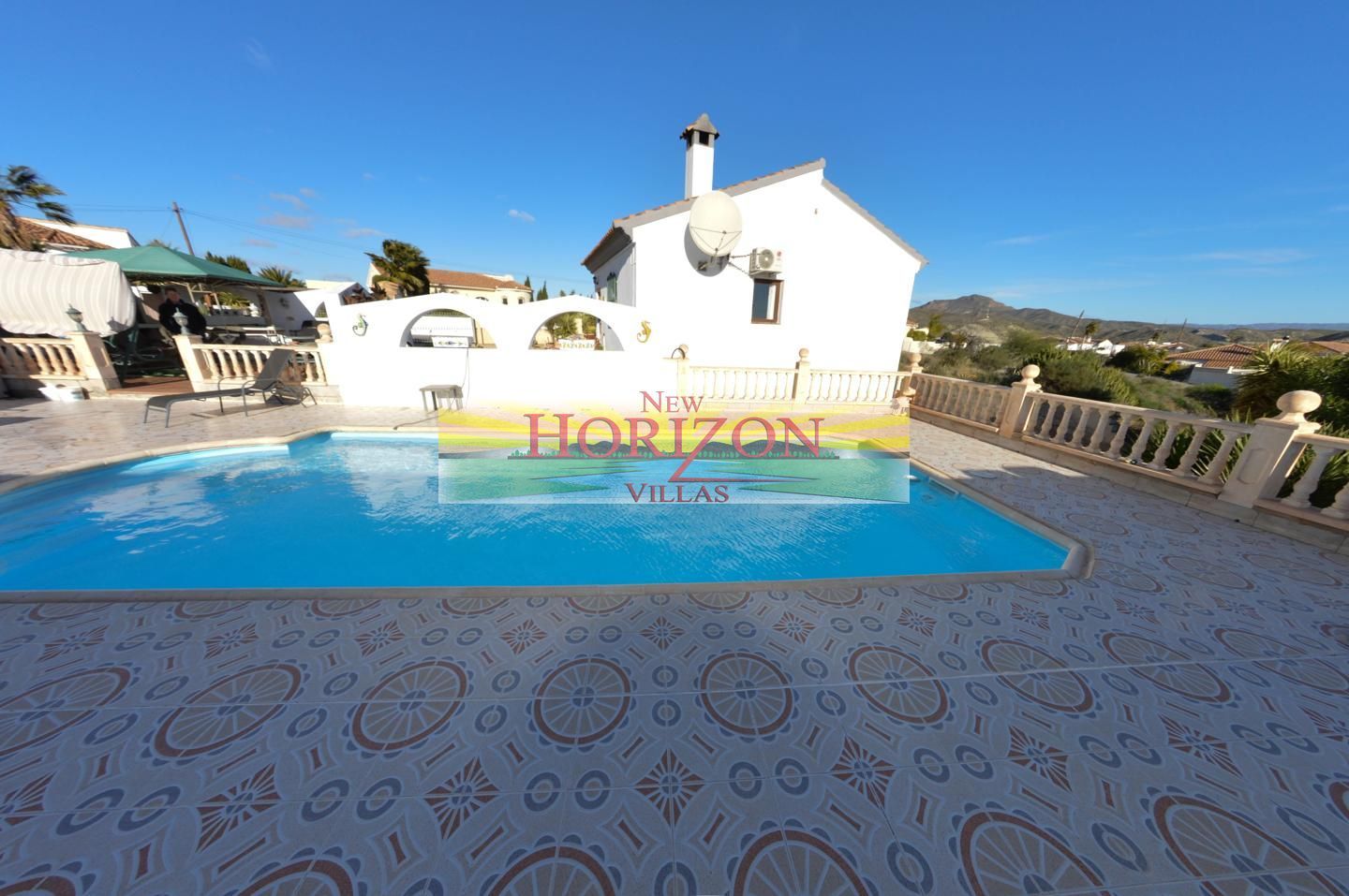 Vista exterior de Casa o xalet en venda en Arboleas