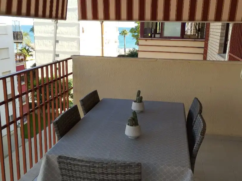 Terrassa de Apartament de lloguer en Benicasim / Benicàssim amb Terrassa i Balcó