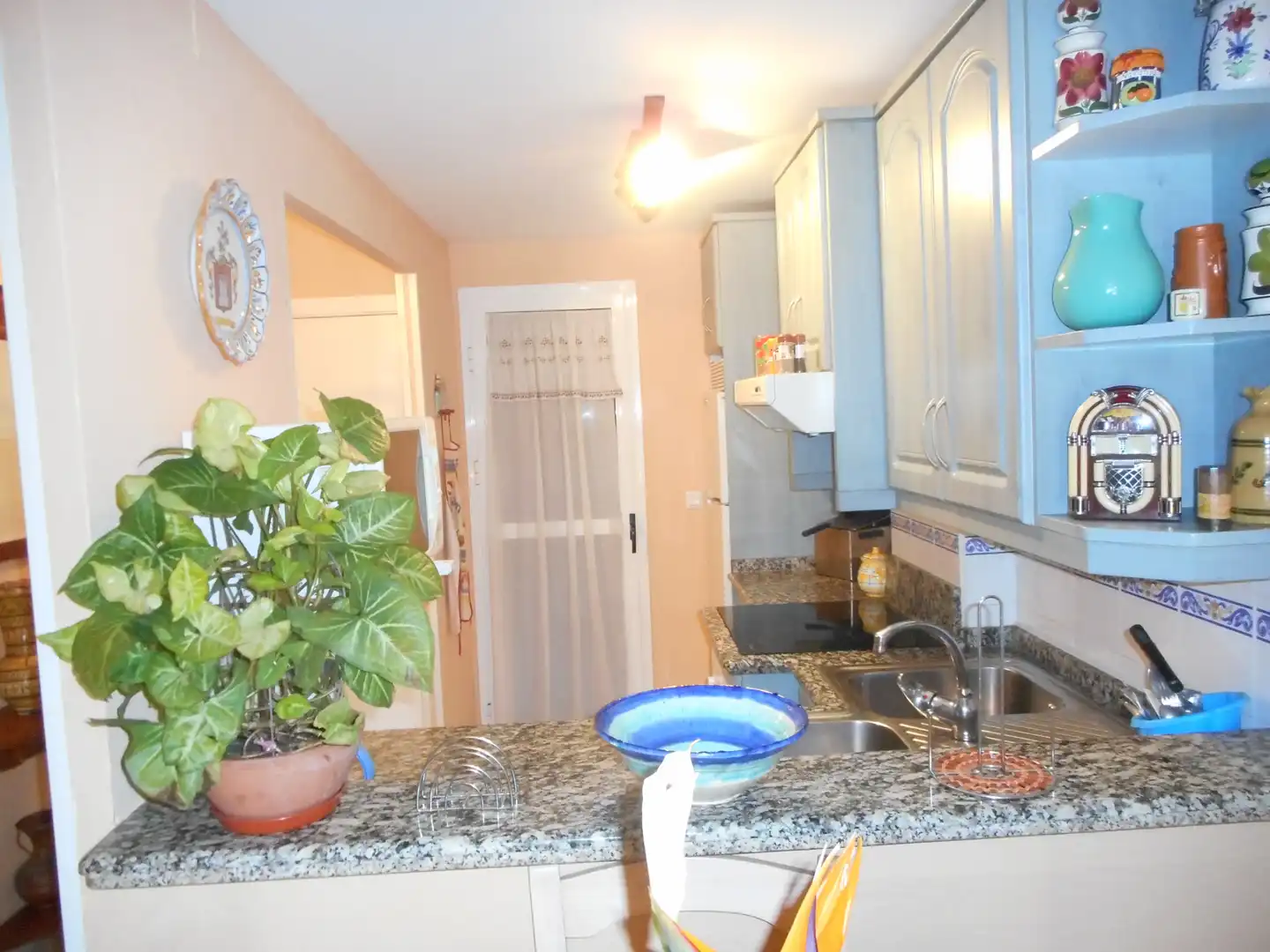 Cocina de Apartamento en venta en Islantilla con Jardín privado, Terraza y Piscina