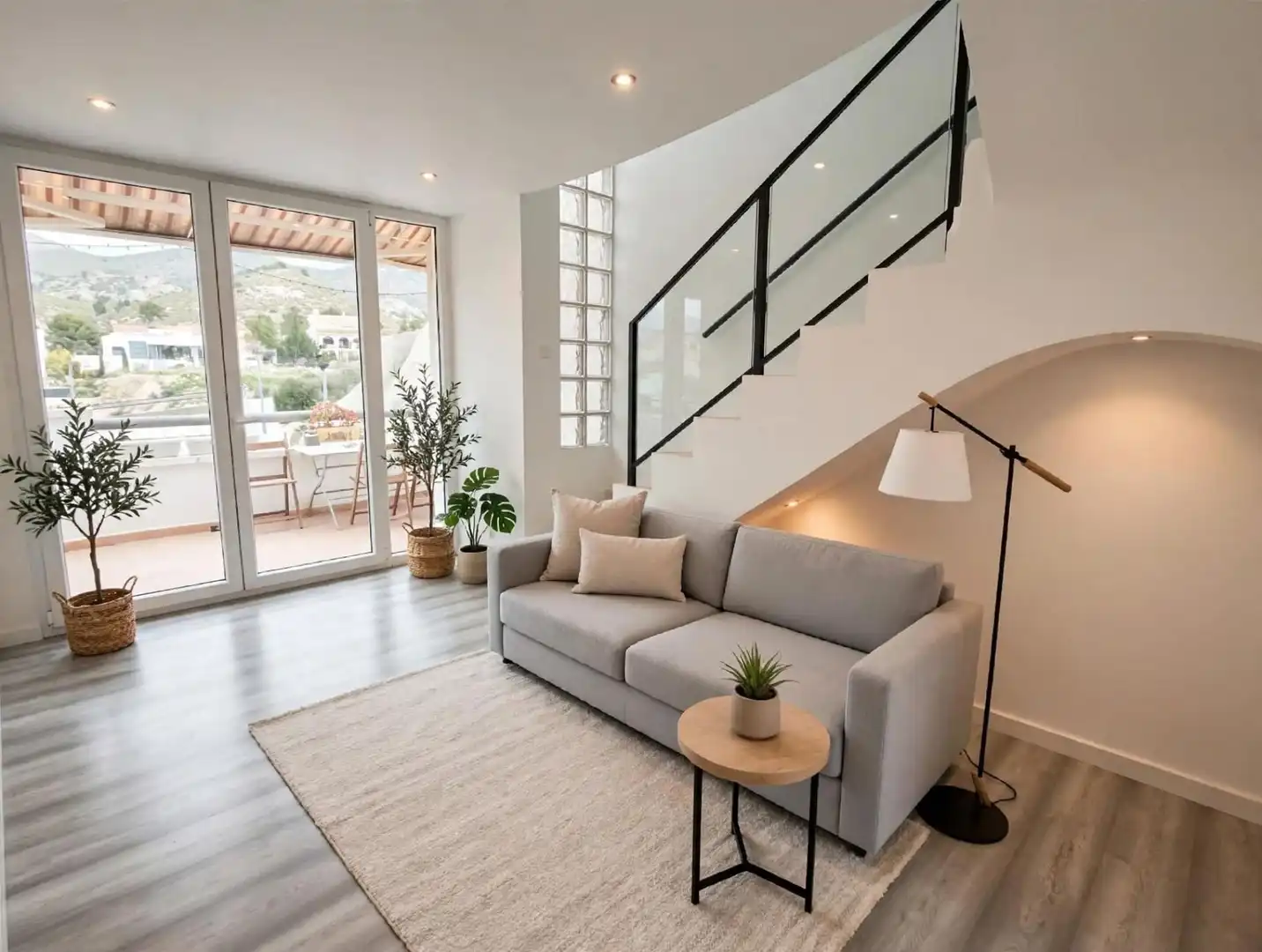 Sala de estar de Casa adosada en venta en Petrer, Alicante