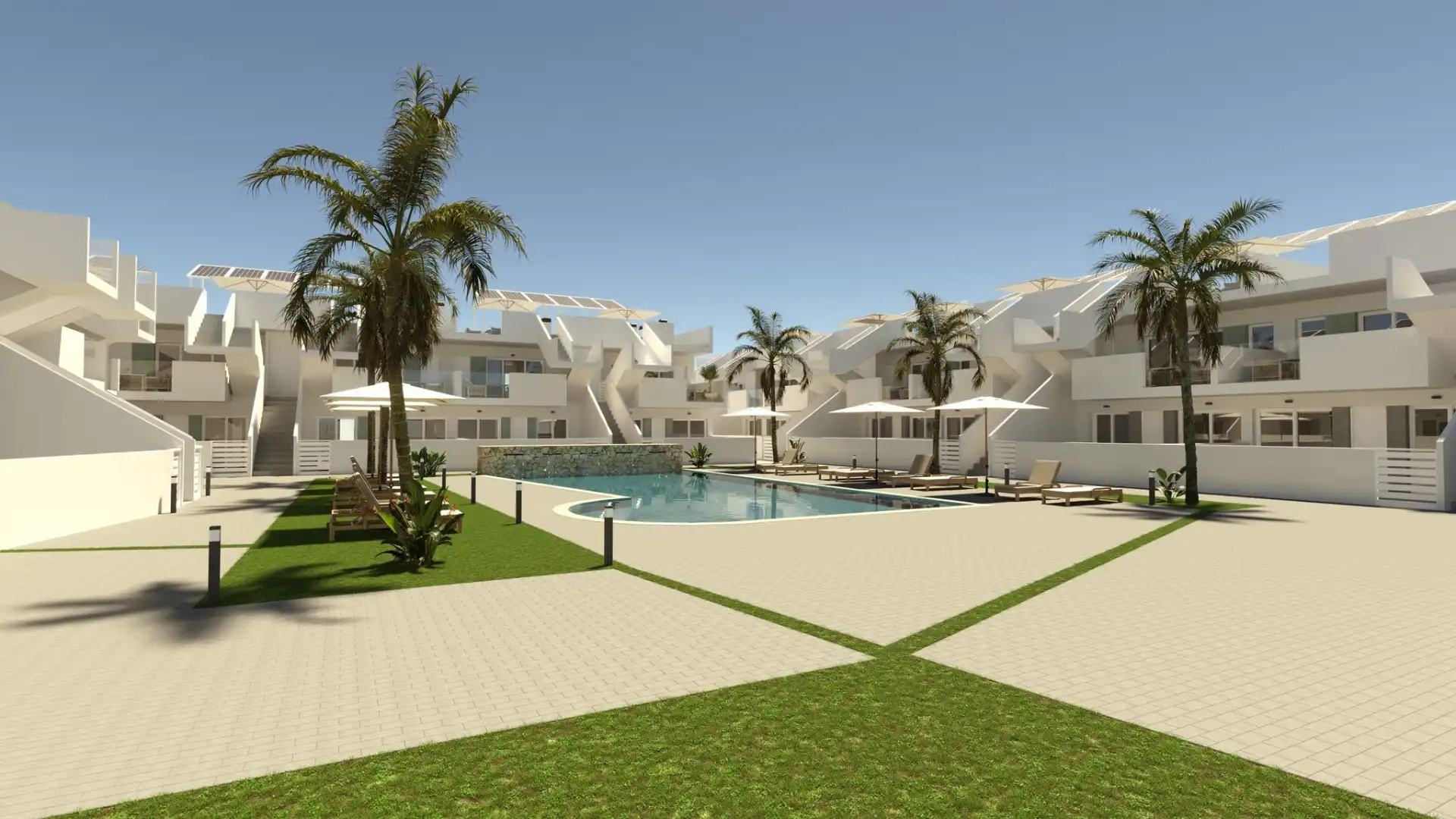 Neubau-Bungalow mit Pool zum Verkauf in Calle 10 6, imagen 2