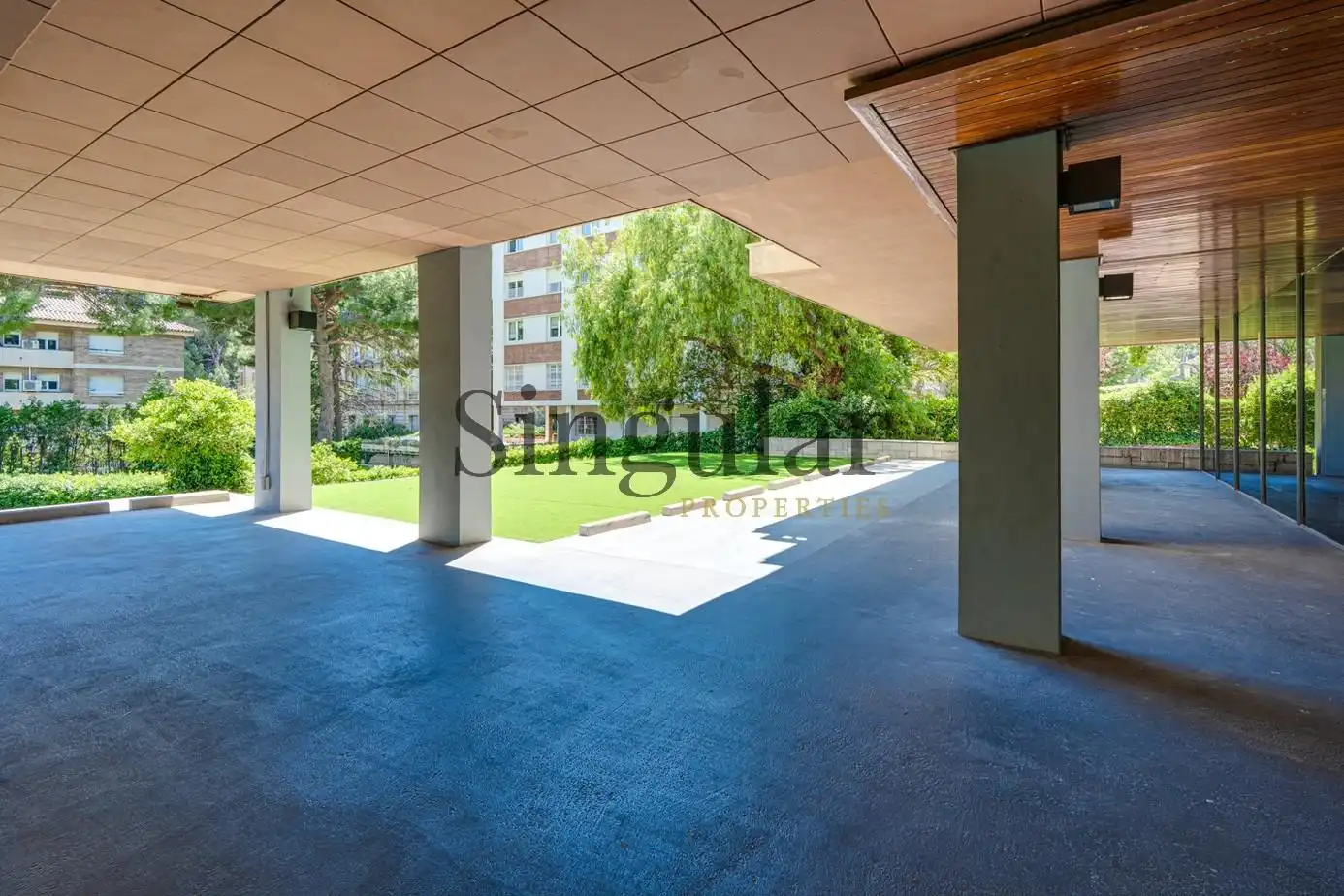 Terraza de Piso de alquiler en Barcelona con Calefacción, Jardín privado y Terraza