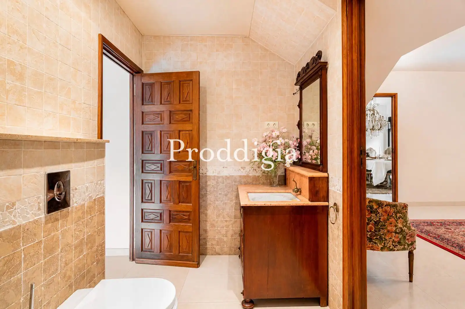Bathroom of Houses for rent in Sant Cugat del Vallès  with Air Conditioner, Heating and Terrace