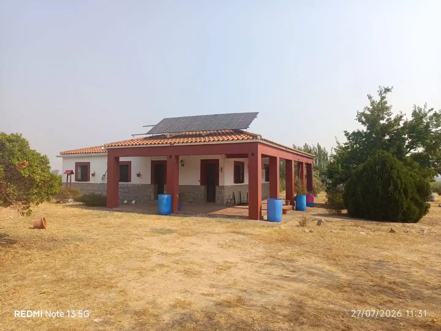 Vista exterior de Casa o xalet en venda en Villar de Rena amb Moblat