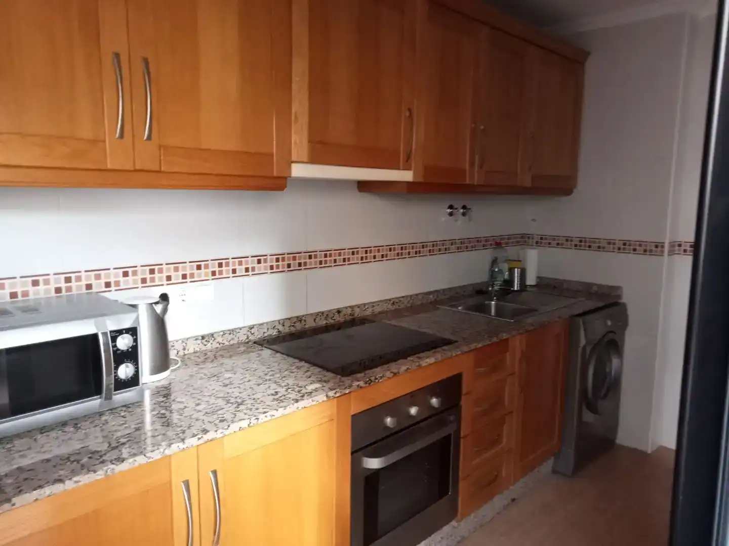 Küche von Wohnung zur Miete in Torrevieja mit Klimaanlage und Balkon