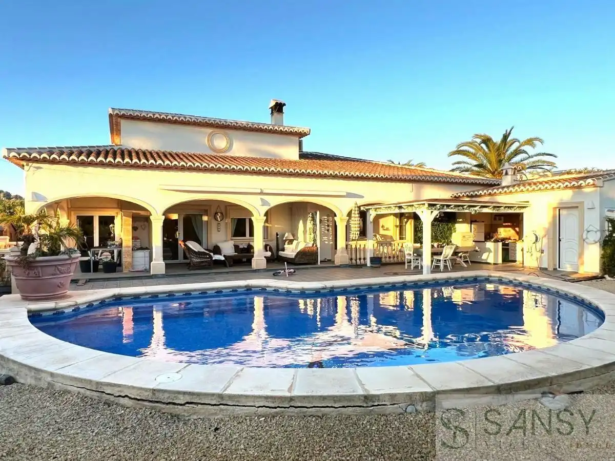 Exterior view of Houses for sale in Jávea / Xàbia  with Air Conditioner, Heating and Terrace