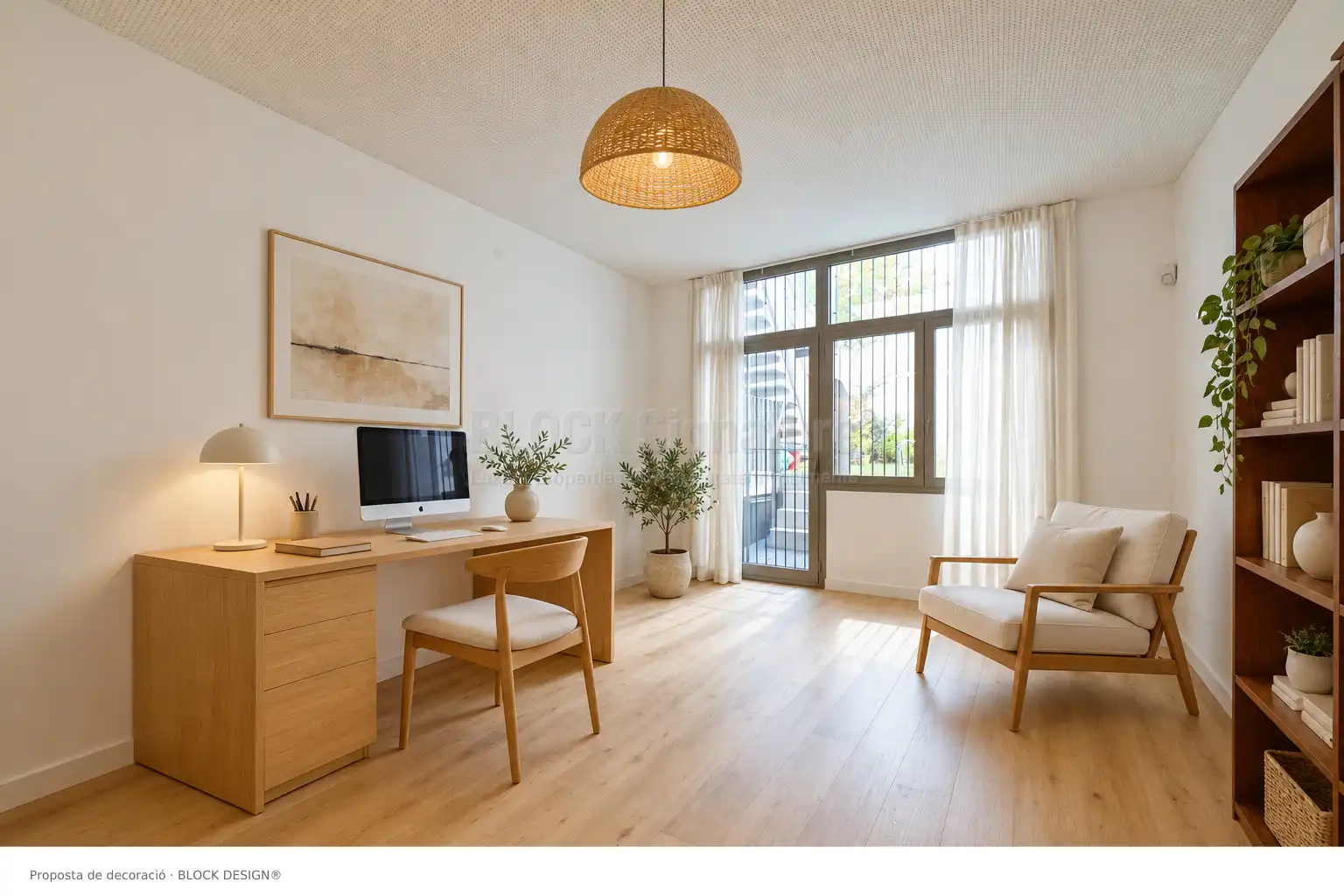 Sala d'estar de Casa adosada en venda en Mataró amb Aire condicionat, Jardí privat i Parquet