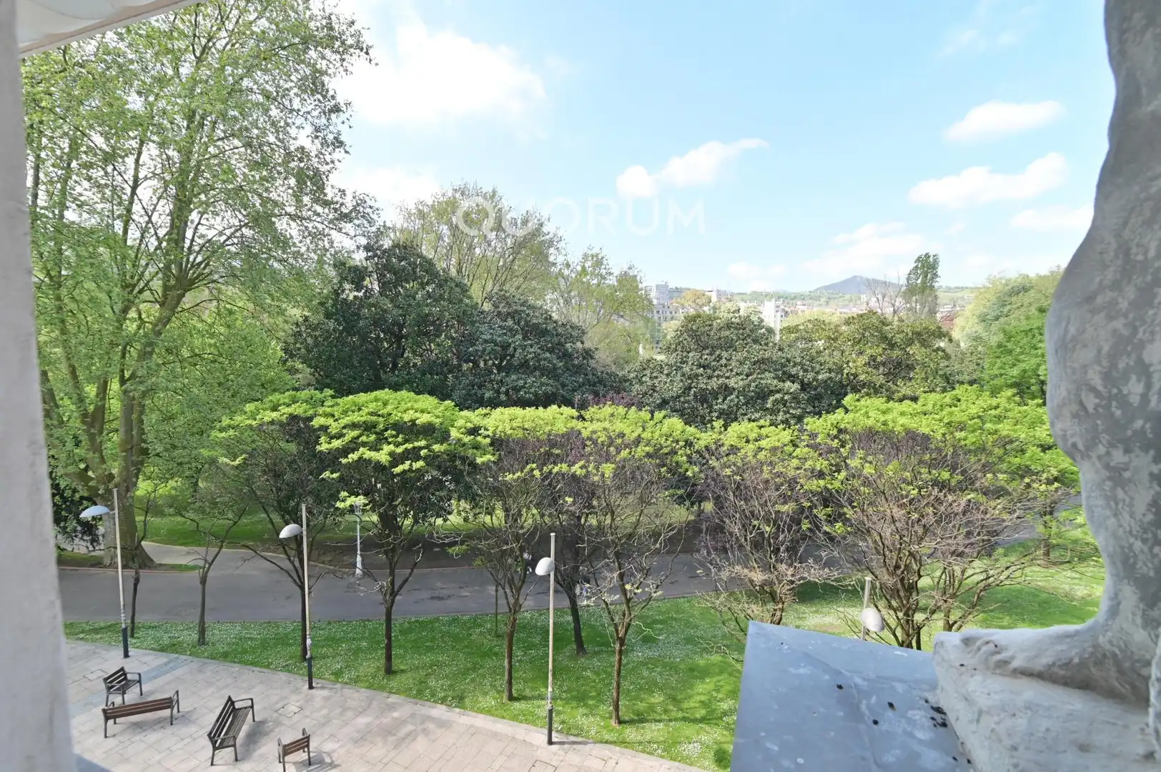 Jardí de Pis de lloguer en Bilbao  amb Traster, Moblat i Balcó