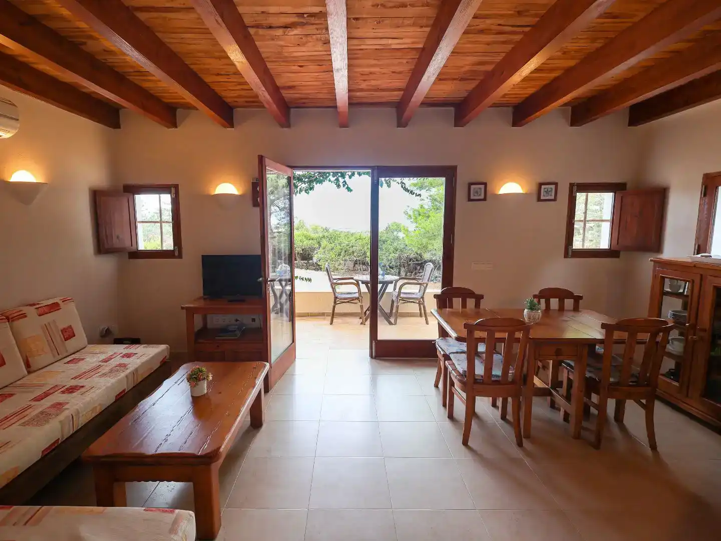 Sala de estar de Piso en venta en Formentera con Aire acondicionado, Jardín privado y Trastero