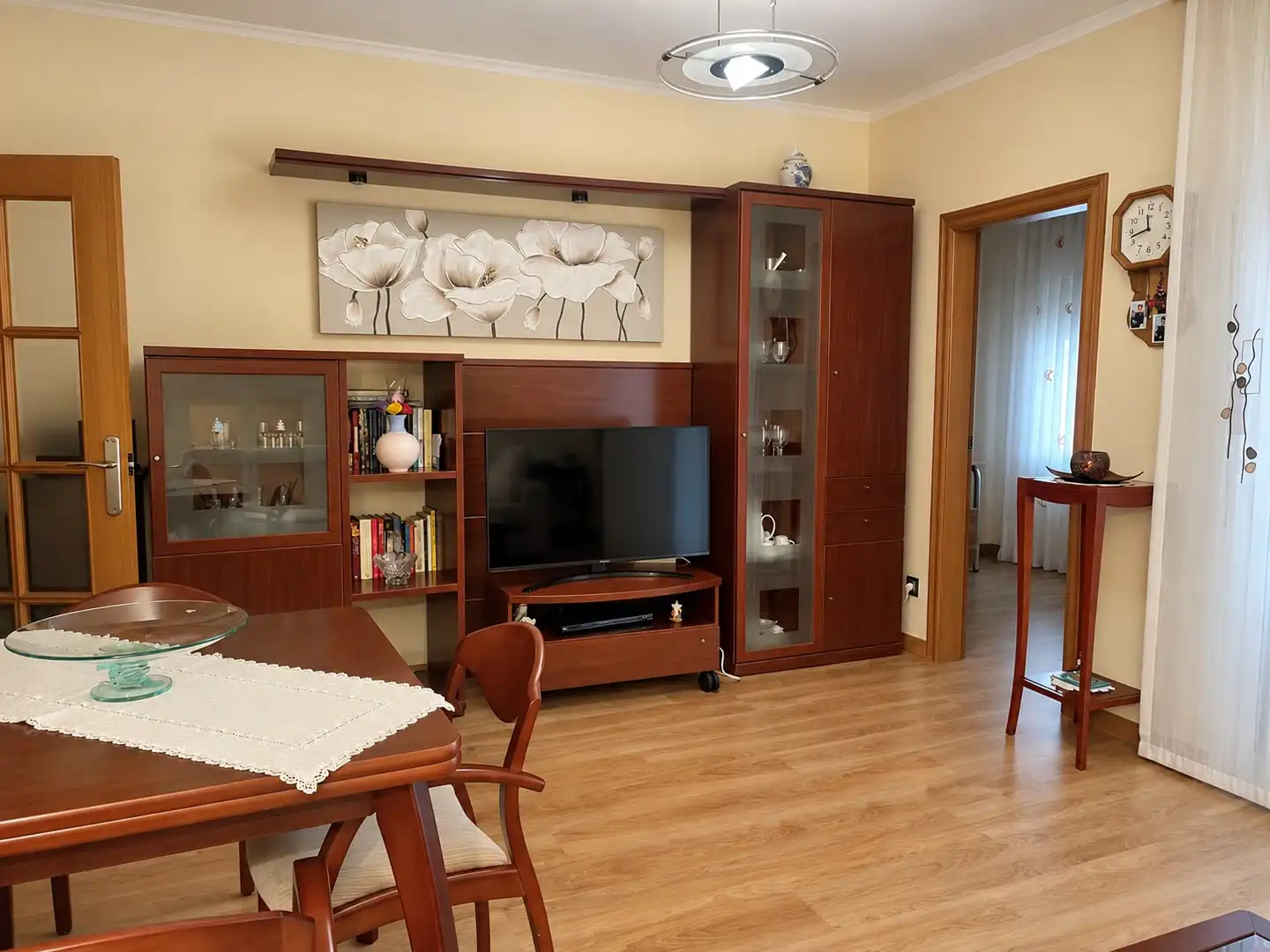 Living room of Flat for sale in Esplugues de Llobregat  with Balcony
