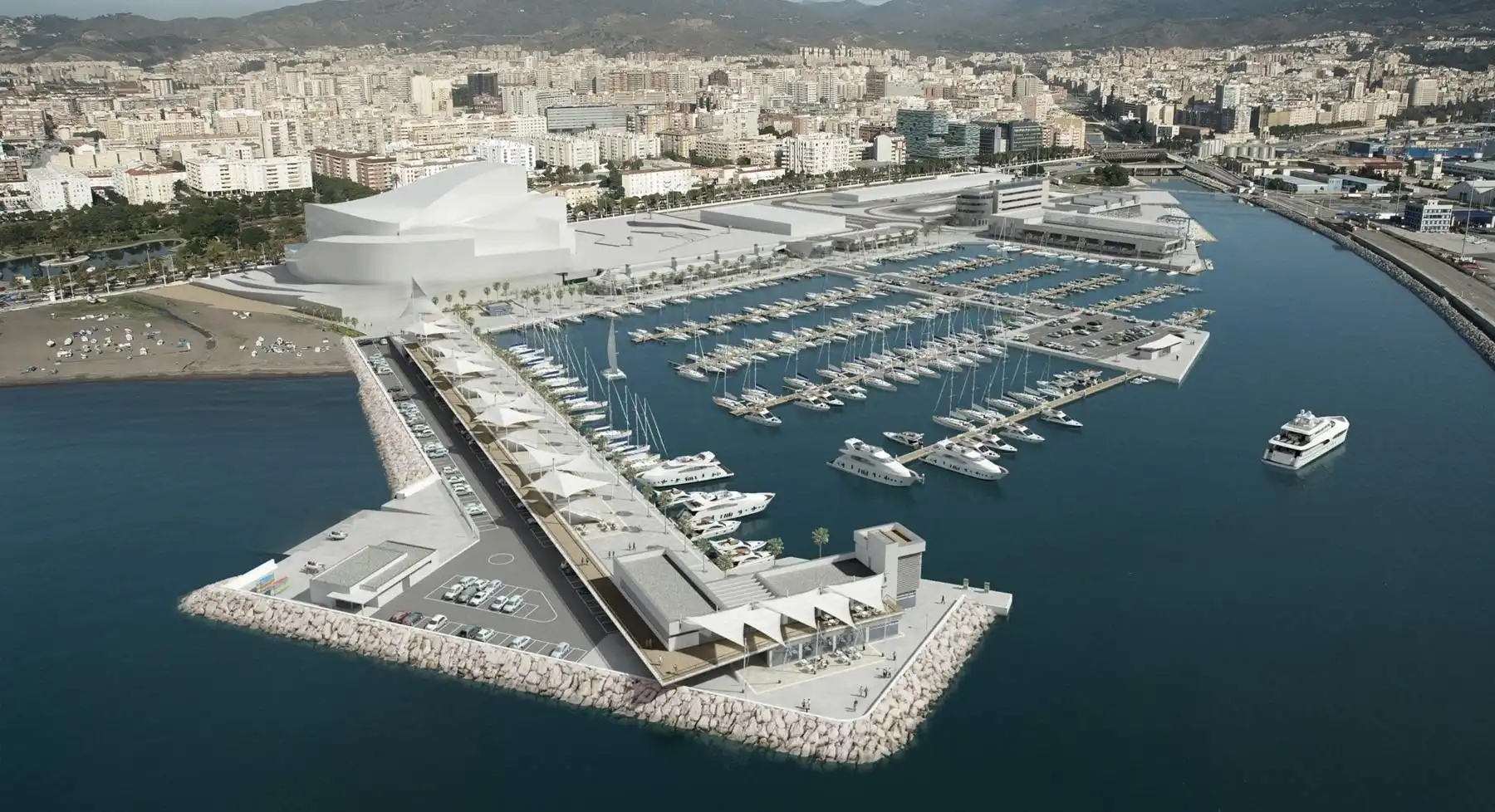 Vista exterior de Pis en venda en Málaga amb Aire condicionat, Parquet i Piscina comunitària