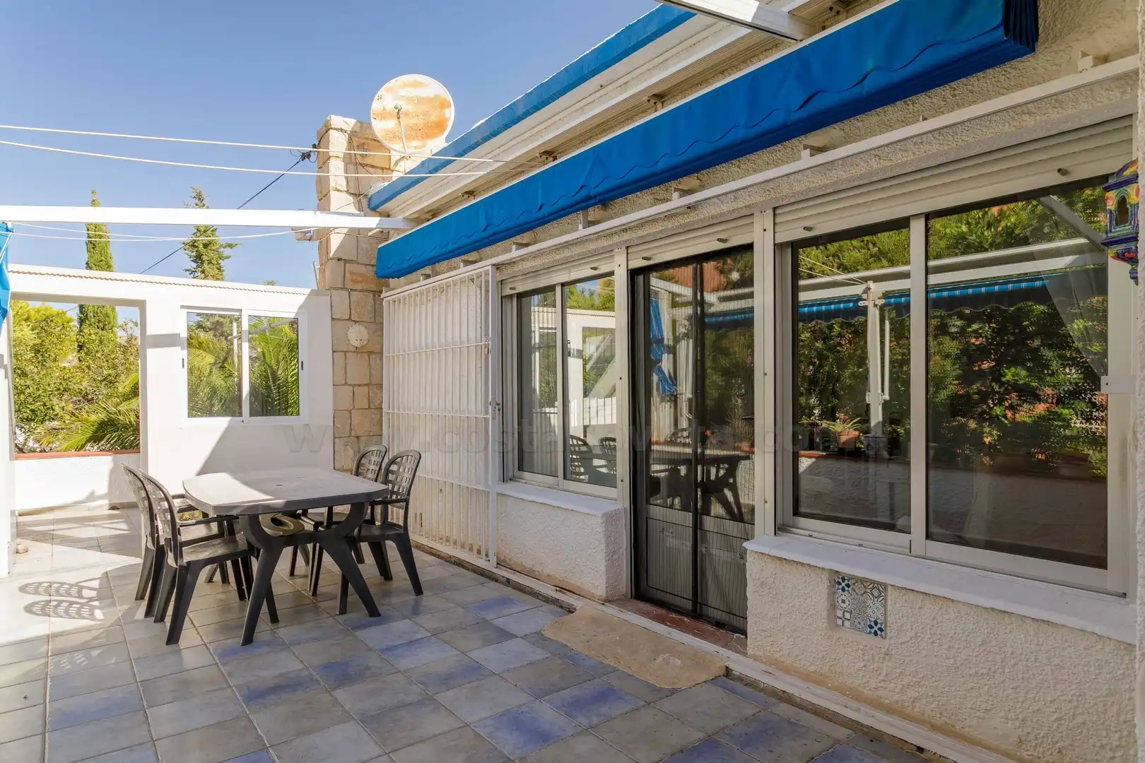 Terrasse von Haus oder Chalet zum Verkauf in El Campello mit Klimaanlage, Privatgarten und Terrasse