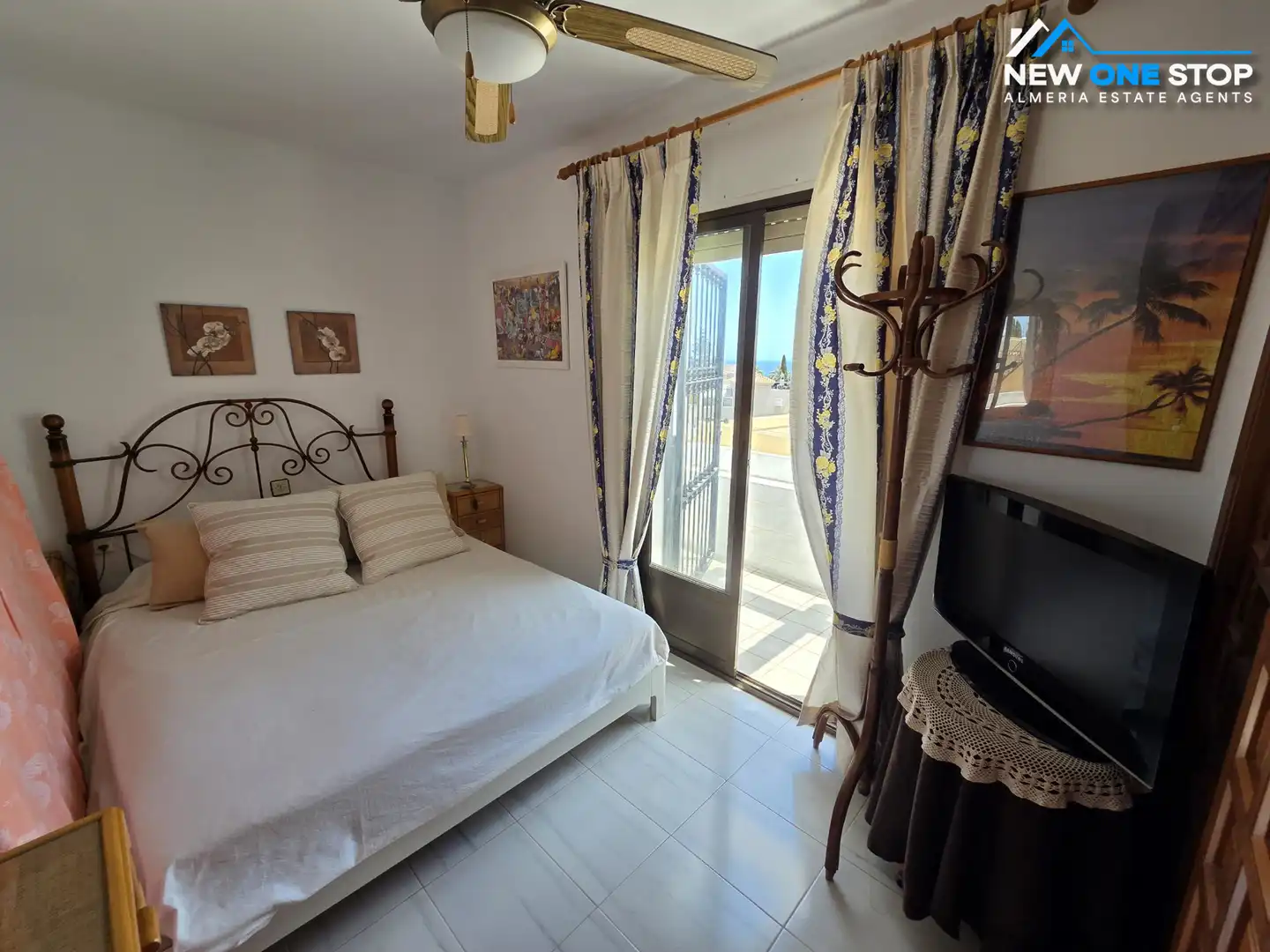 Bedroom of Houses for sale in Mojácar  with Air Conditioner, Terrace and Storage room